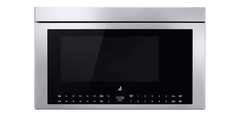 JennAir Luxury 1.1 Cu Ft 7-in-1 Flush Over-The-Range Microwave - Stainless Steel