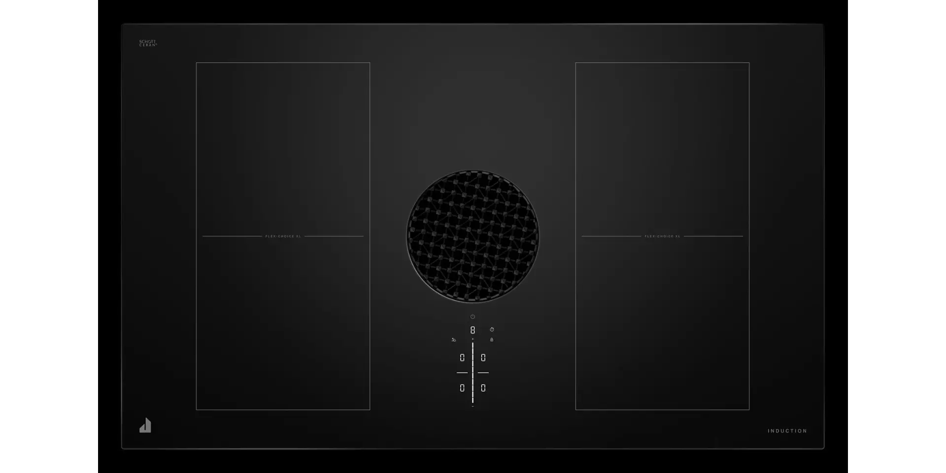 JIDT836SBL JennAir NextGen 36 Luxury Induction Downdraft Cooktop - Black-1