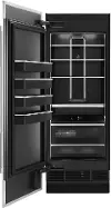 JBZFL30IGX JennAir Luxury Built-In Left-Swing Column Freezer - Panel Ready