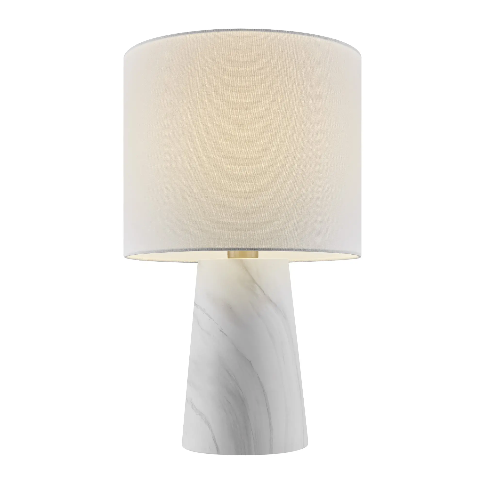 White Marble Table Lamp-1