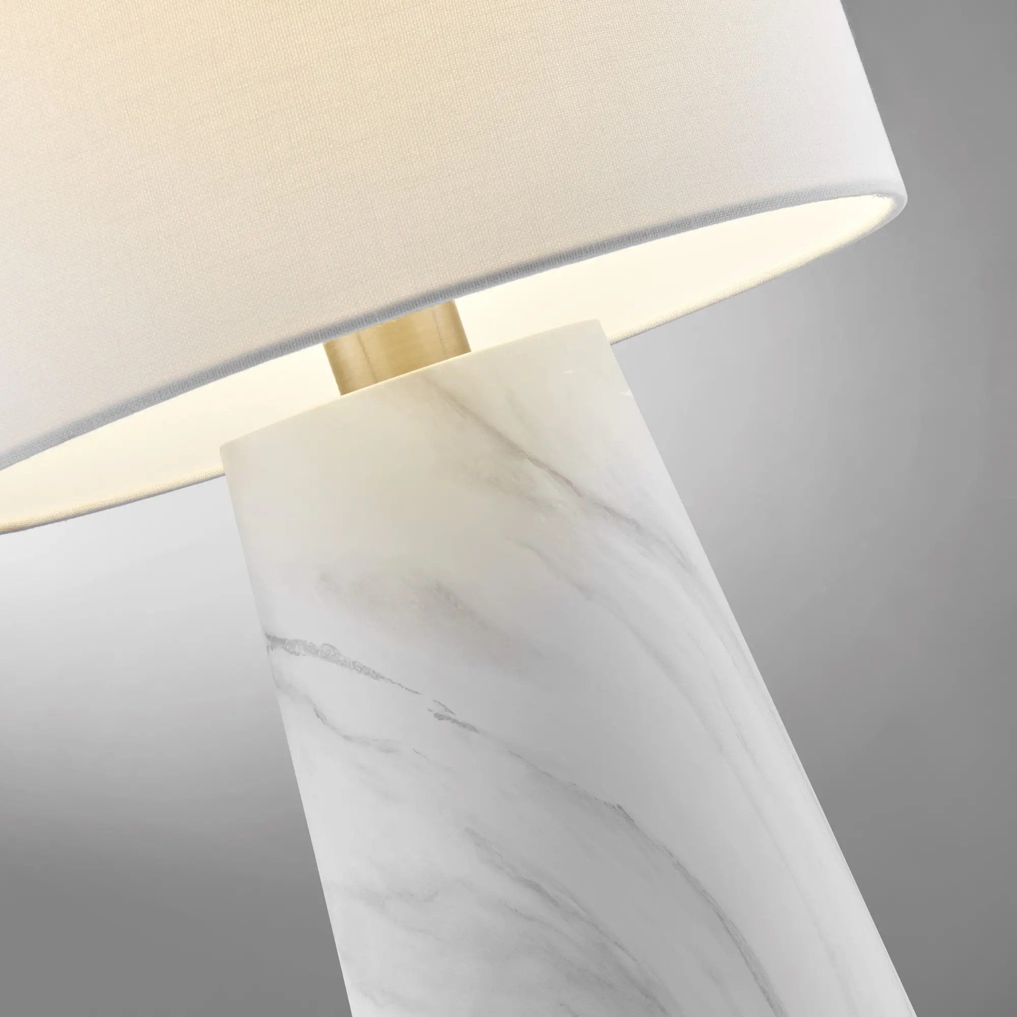 White Marble Table Lamp-4