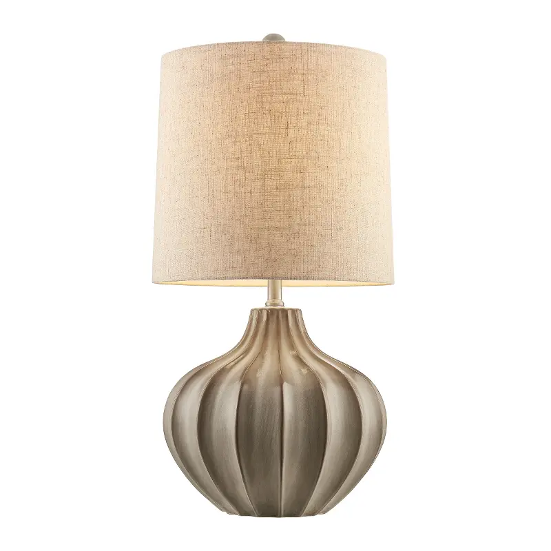 Light Brown Ceramic Table Lamp