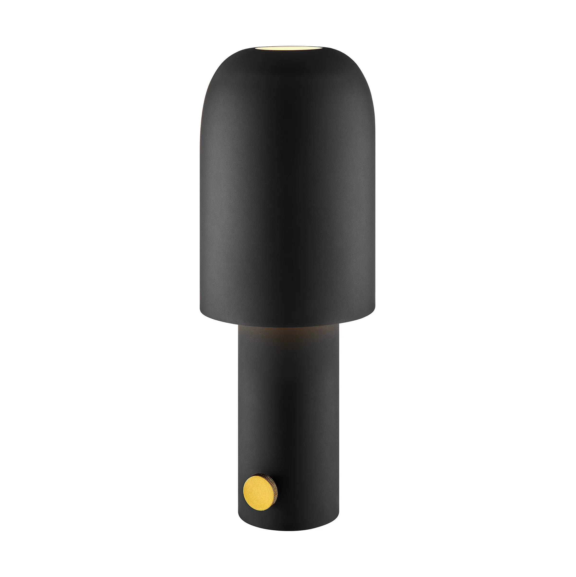 Black Battery Powered Table Lamp-1