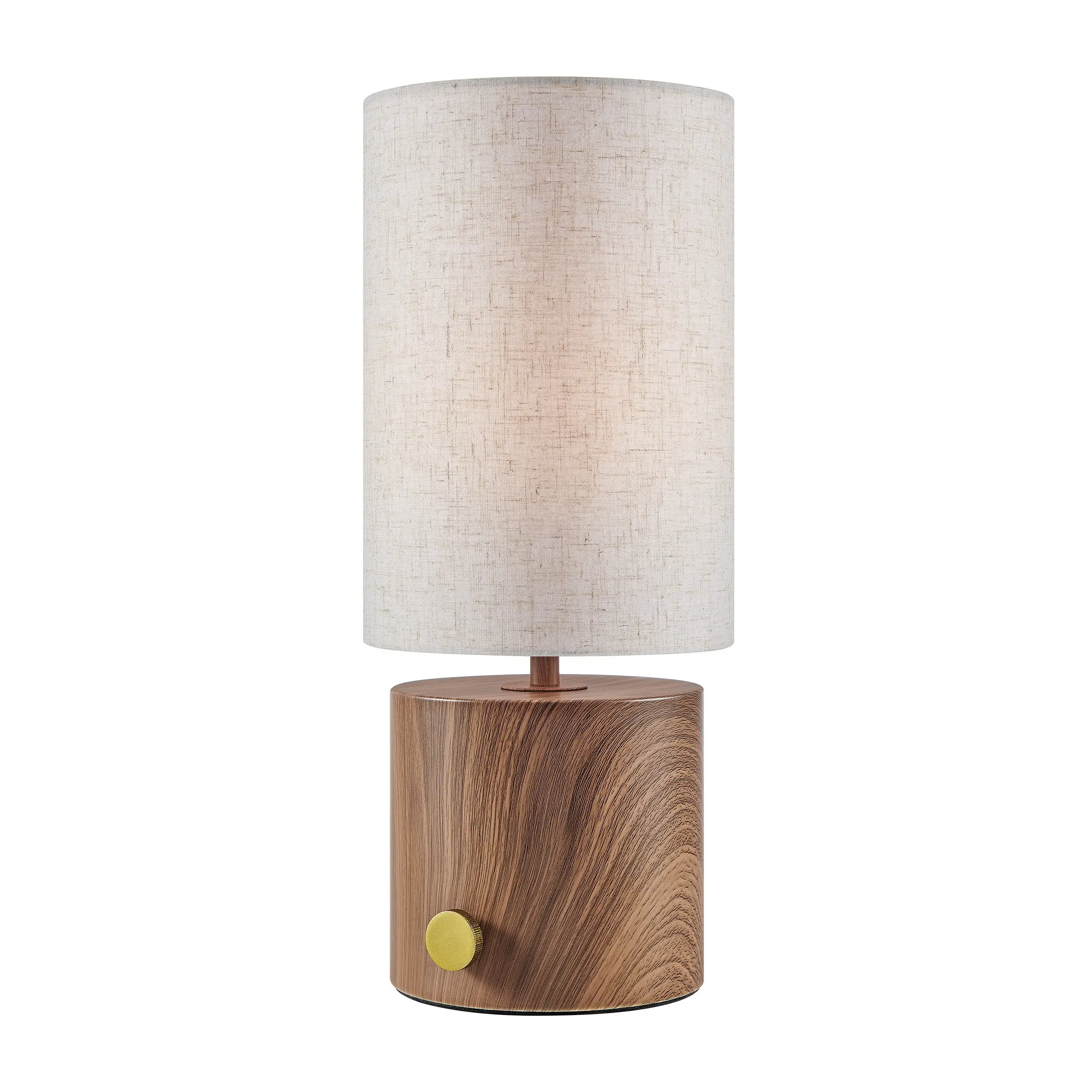 Brown Battery Powered Table Lamp-1