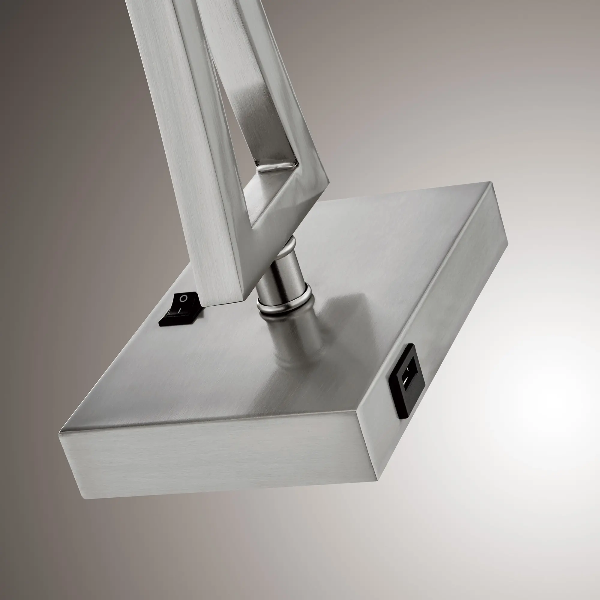 Brushed Nickel Table Lamp-4