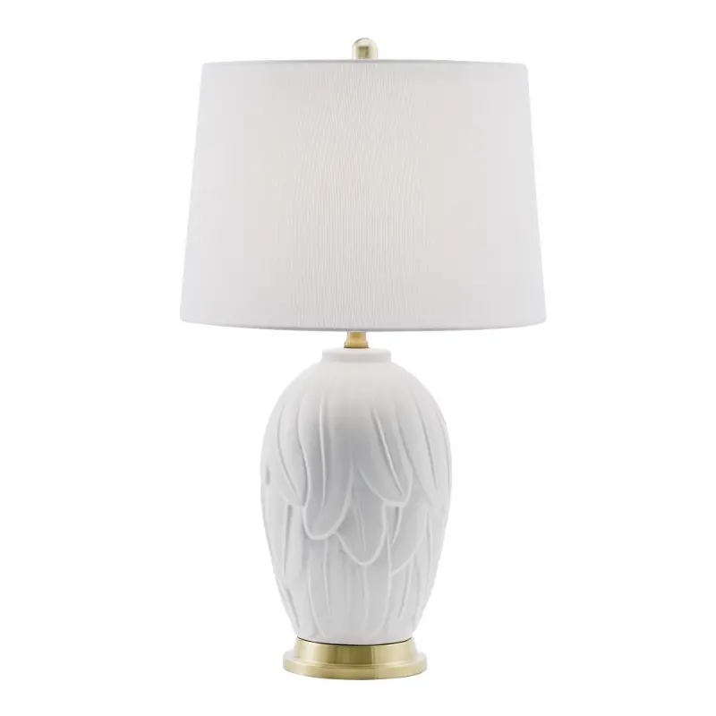 White Ceramic Table Lamp