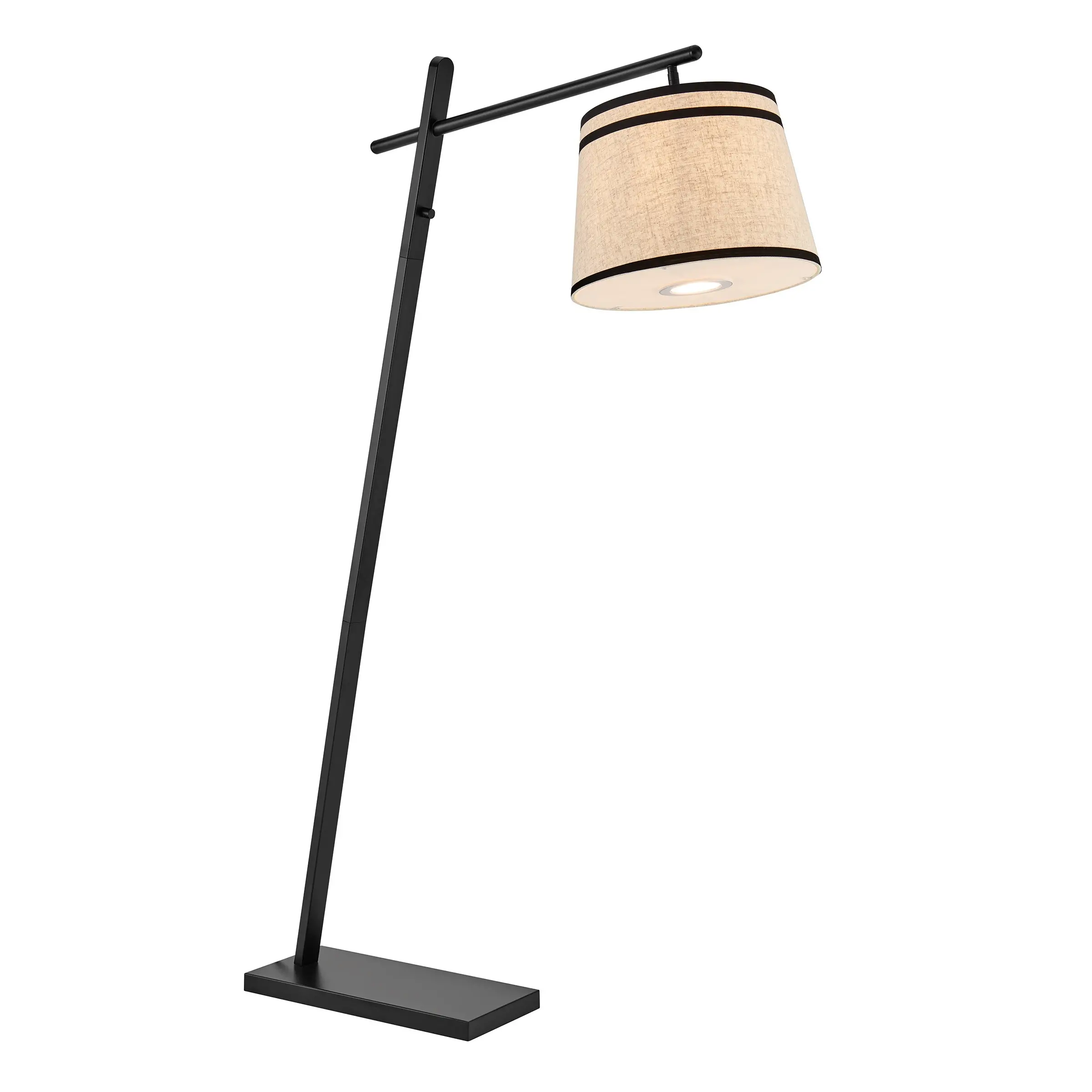 Black and Beige Floor Lamp-1