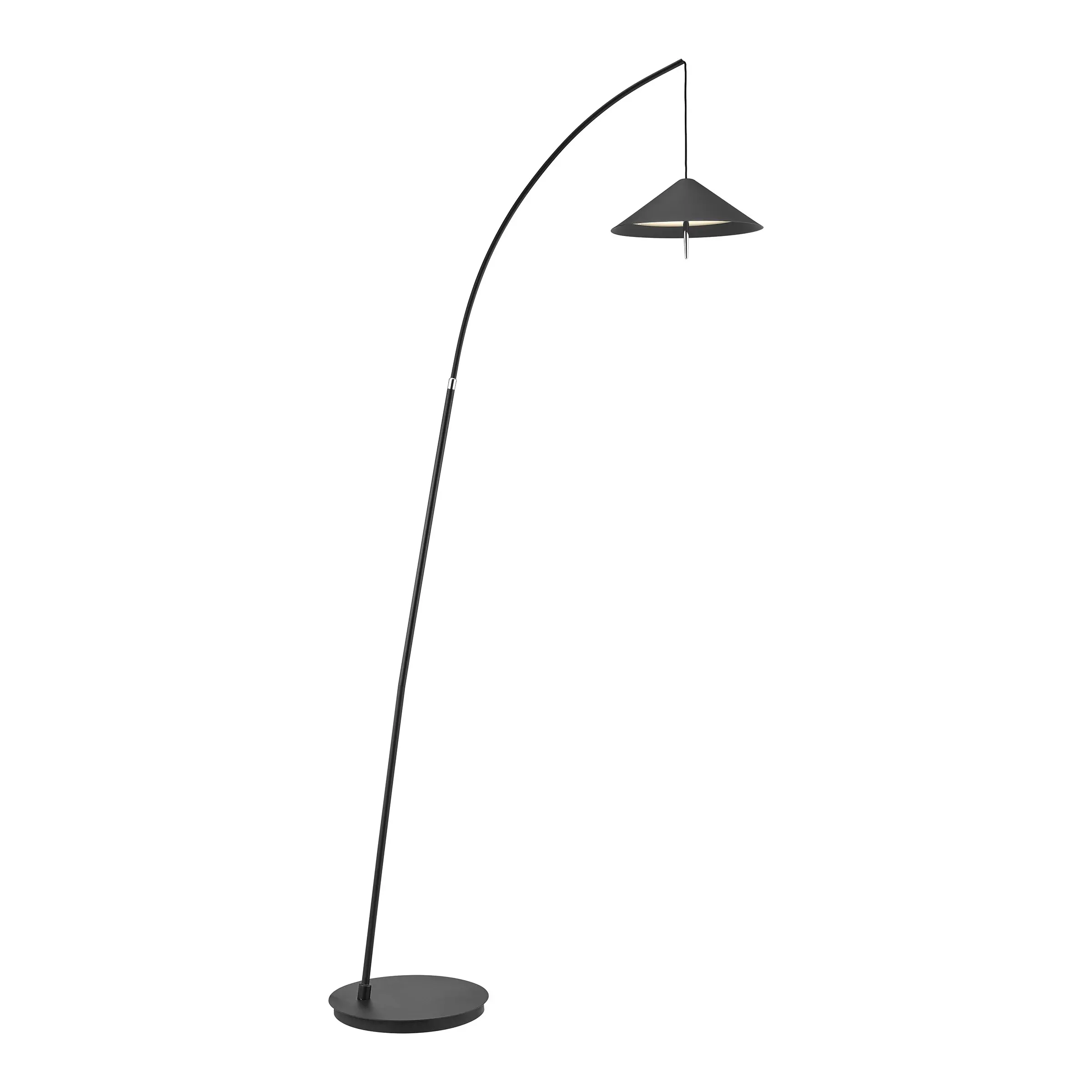 Black LED Floor Lamp-1