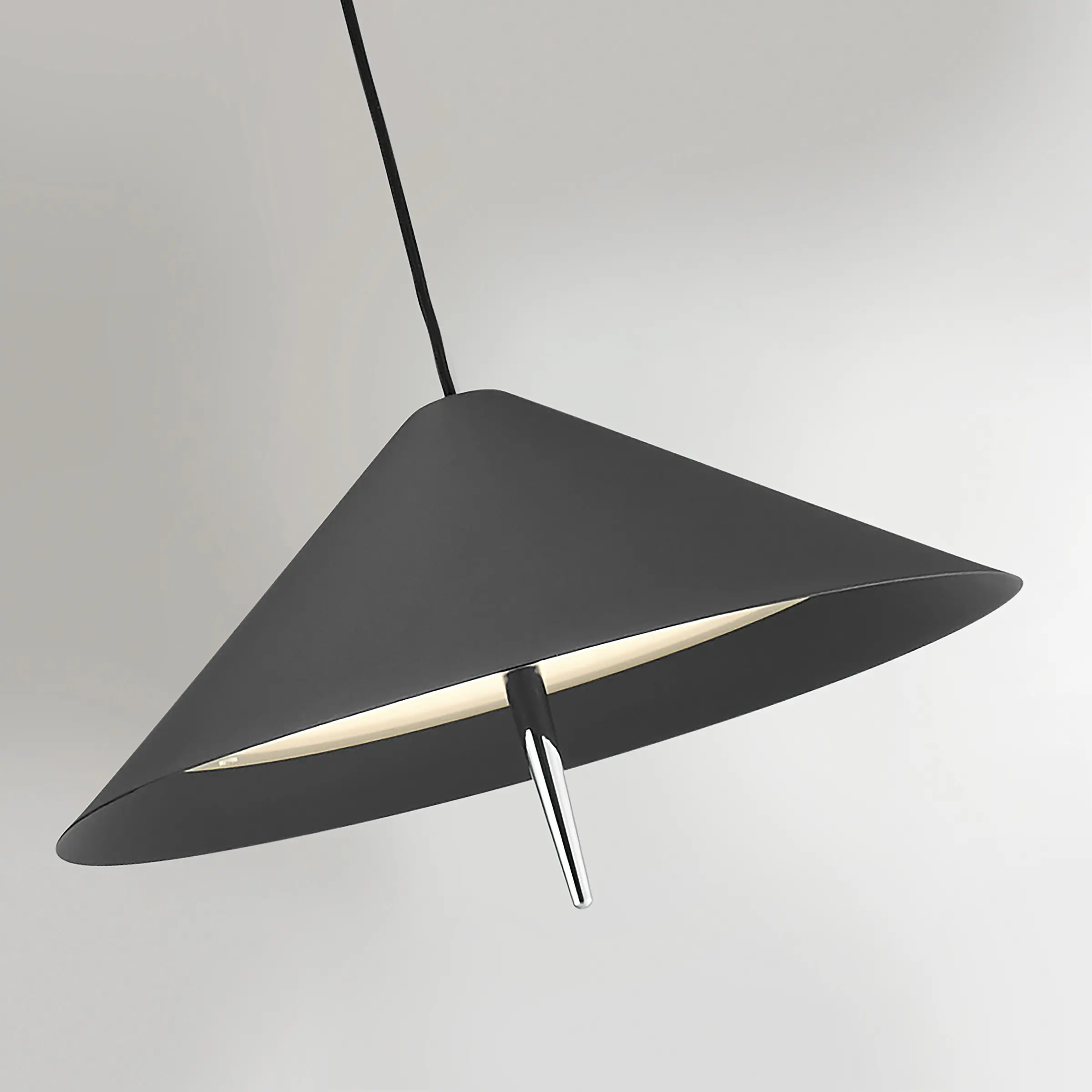 Black LED Floor Lamp-4