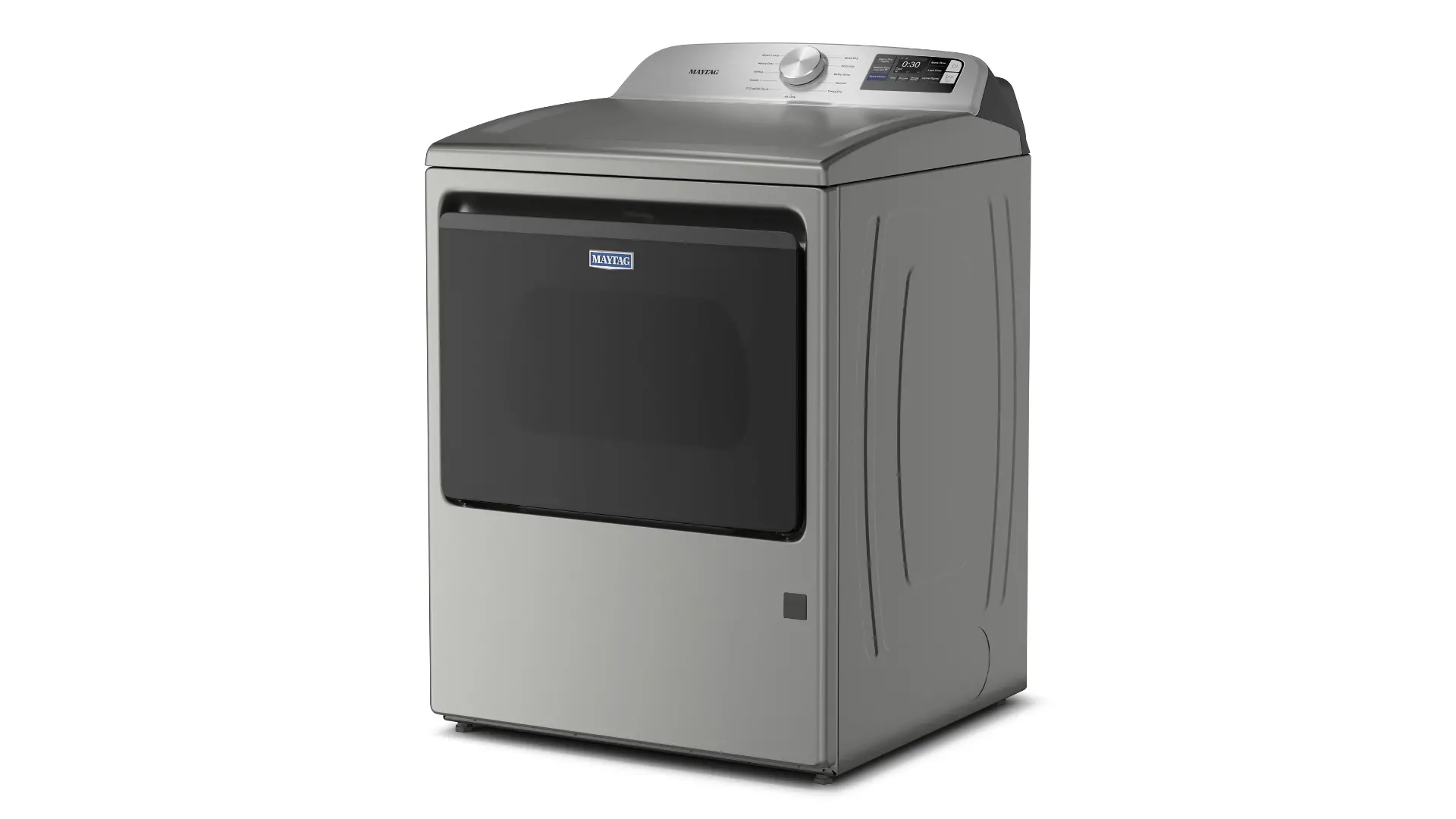 MED6205RR Maytag 7.4 Cu. Ft. Top Load Electric Dryer - Silver-12