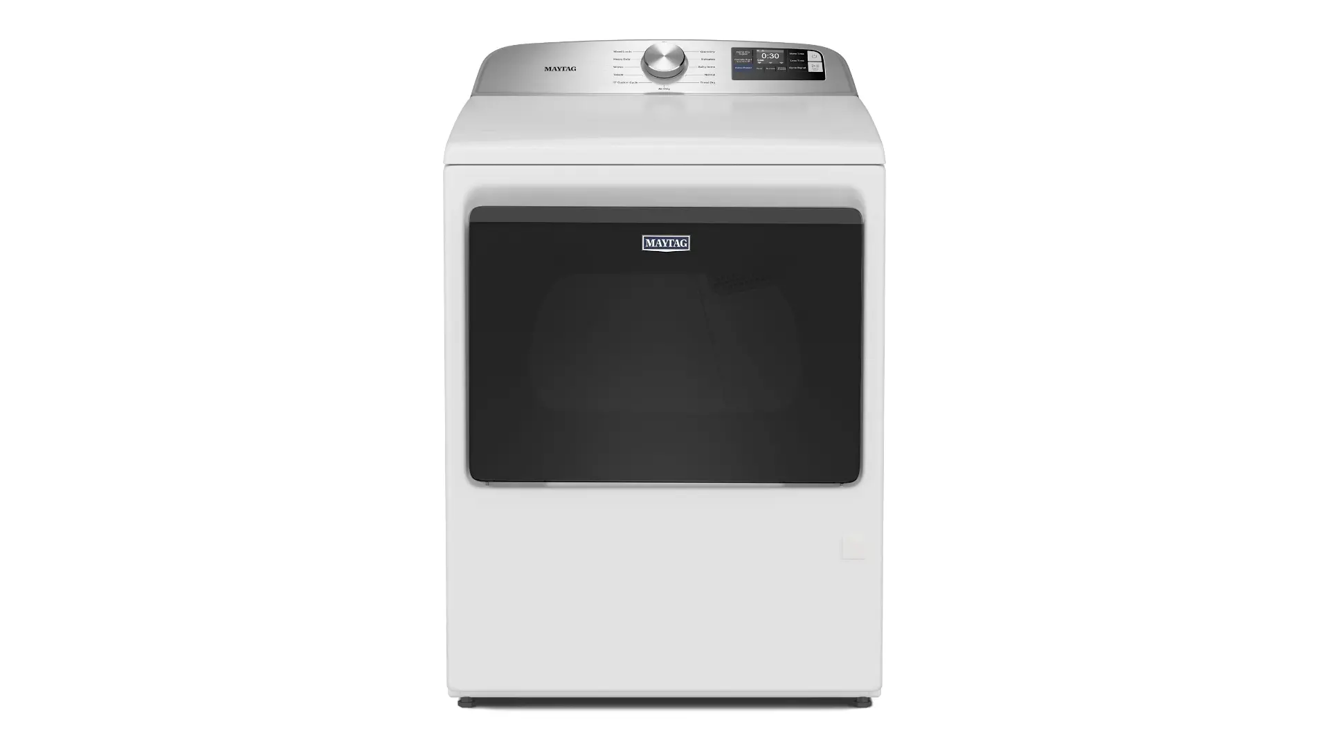 MED6205RW Maytag 7.4 Cu. Ft. Top Load Electric Dryer - White-1