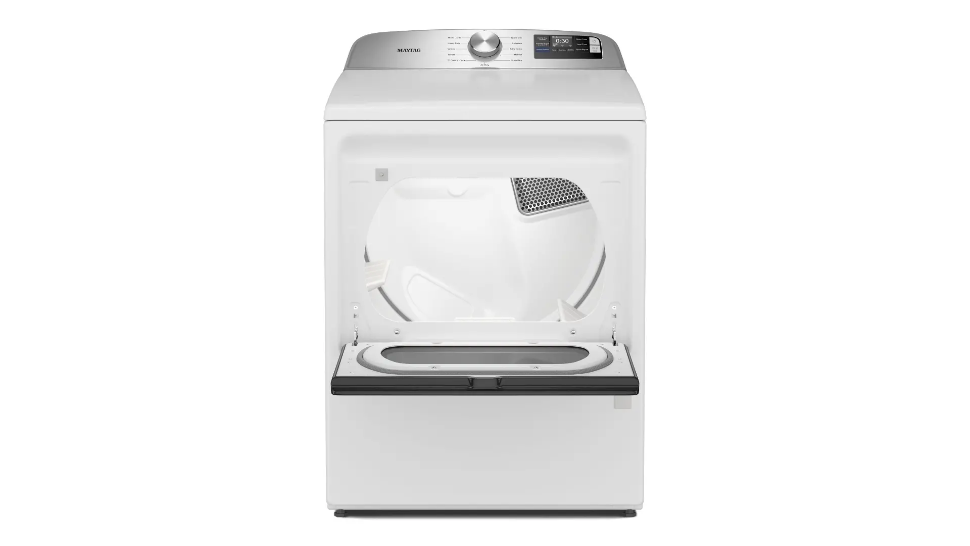 MED6205RW Maytag 7.4 Cu. Ft. Top Load Electric Dryer - White-11