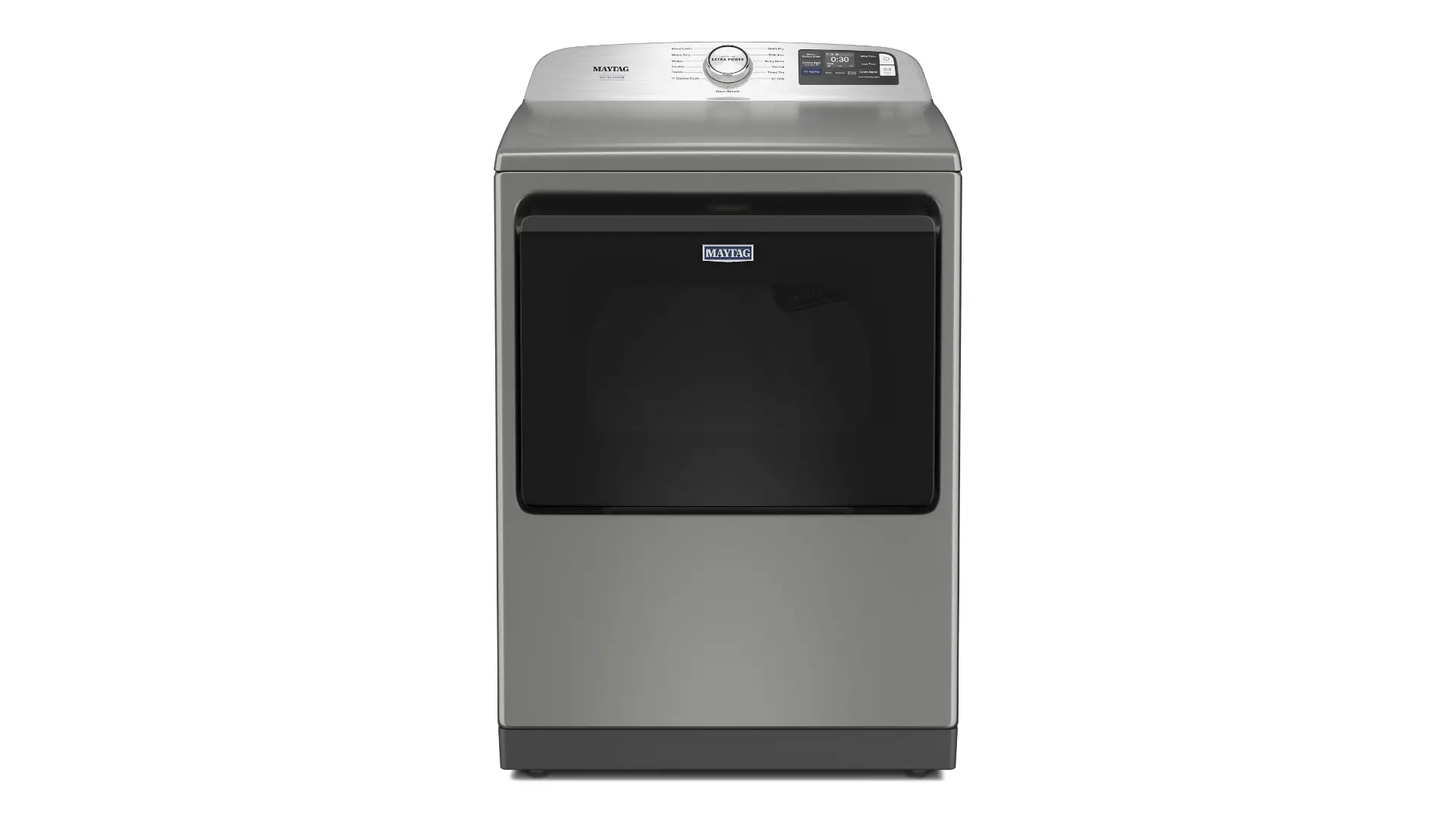 MED7205RR Maytag 7.4 Cu. Ft. Pet Pro Electric Dryer - Silver-1