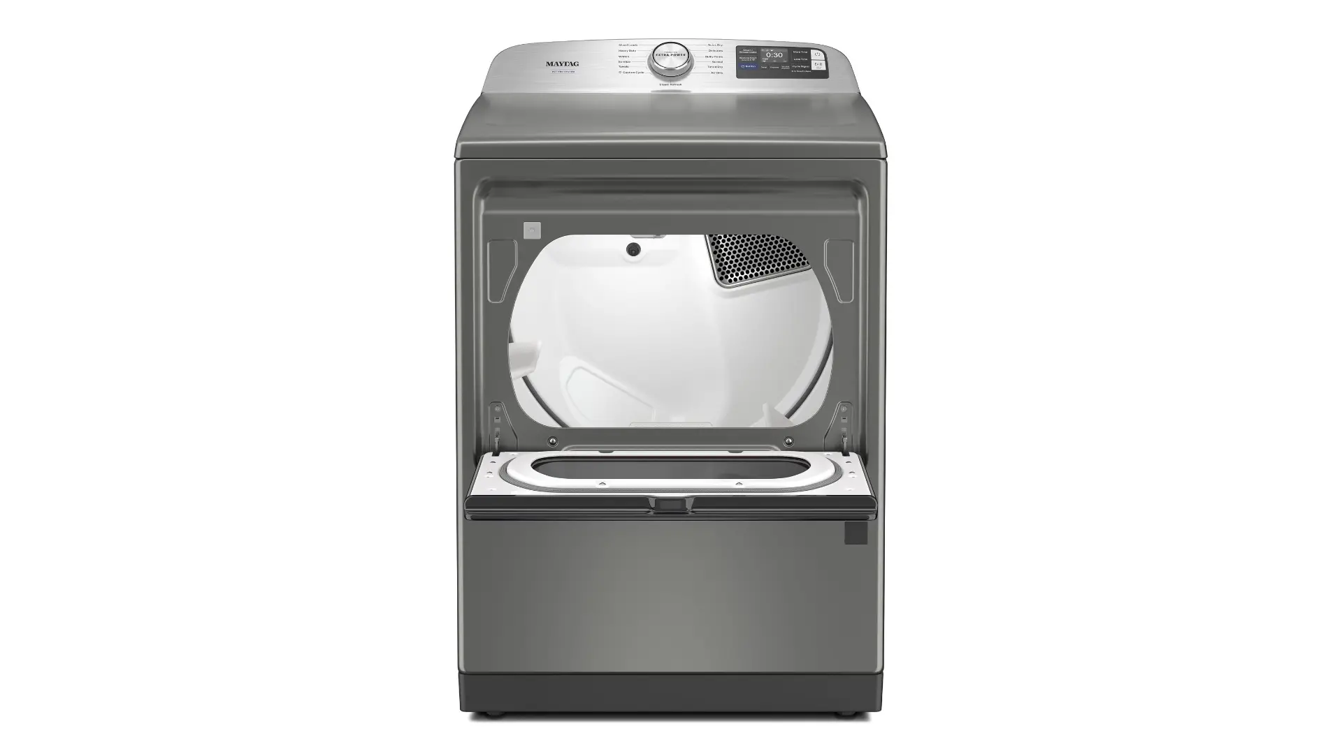 MGD7205RR Maytag 7.4 Cu. Ft. Pet Pro Gas Dryer - Silver-11
