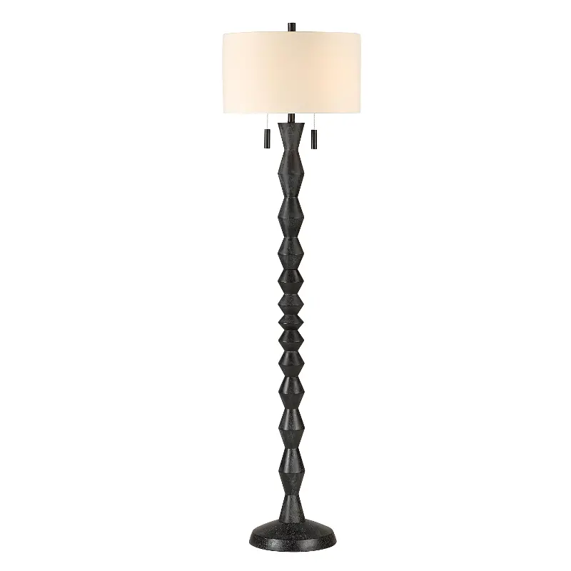 Phyllis Black Floor Lamp