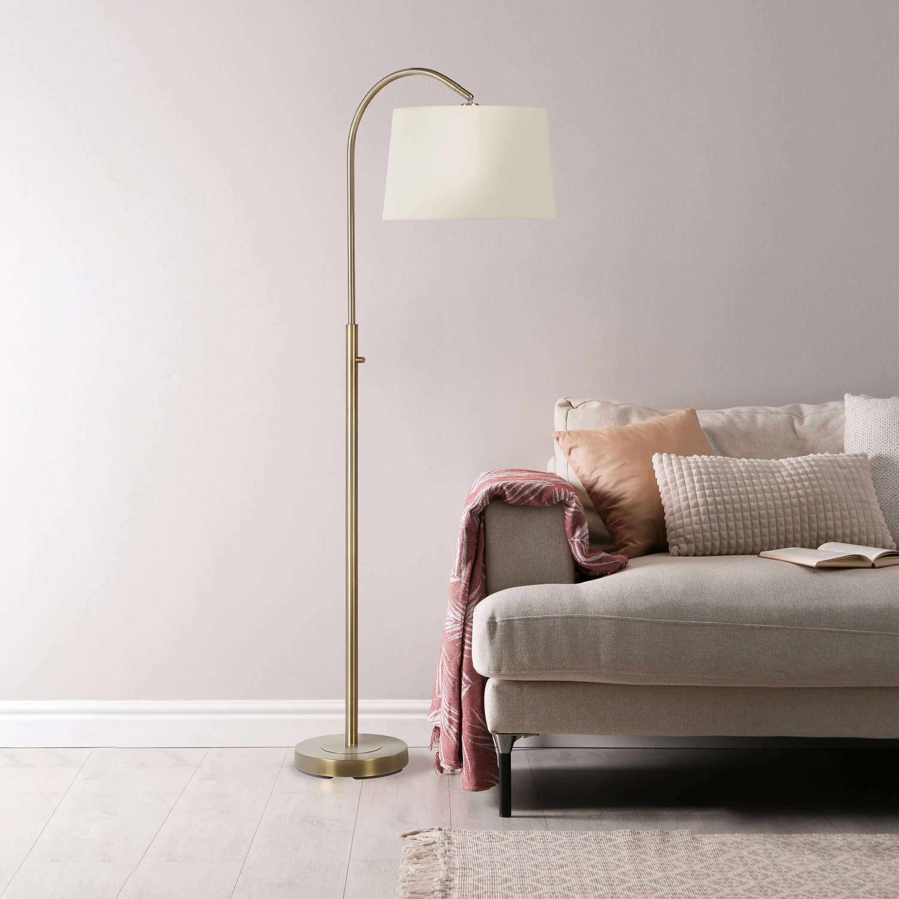 Moulton Brass Floor Lamp-2