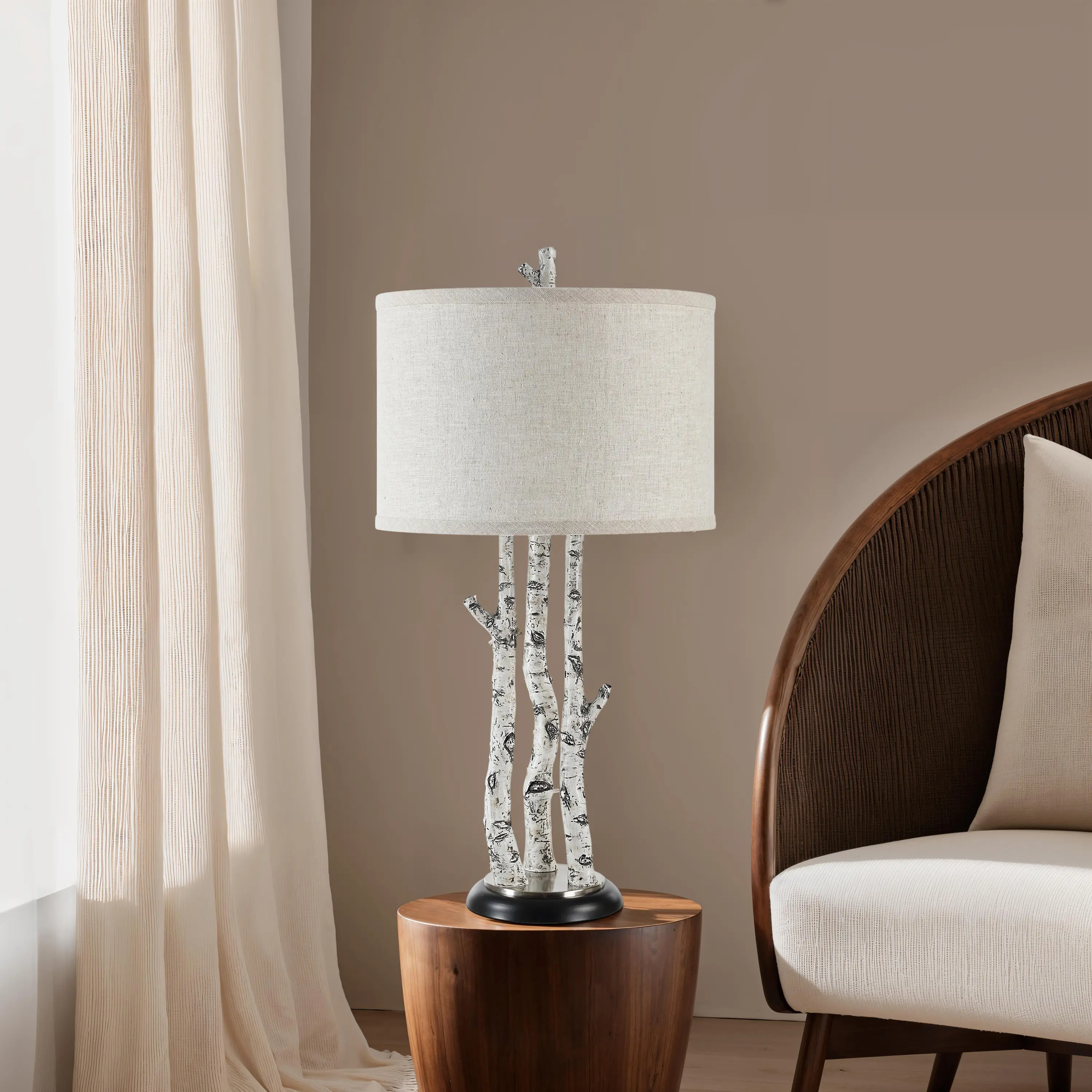 Naousa Whitewash Table Lamp-2