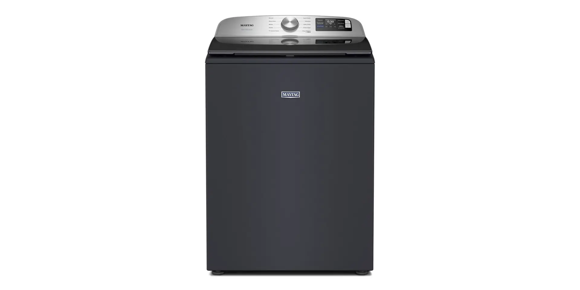 MTW6205RF Maytag 5.2 Cu Ft Top Load Washer with Agitator - Midnight Steel-1