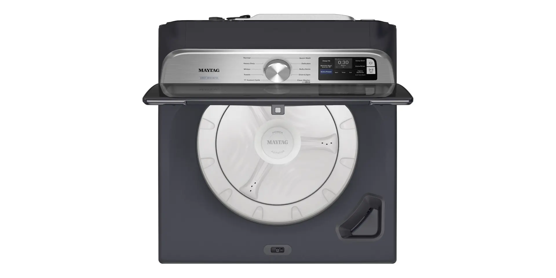 MTW6205RF Maytag 5.2 Cu Ft Top Load Washer with Agitator - Midnight Steel-10
