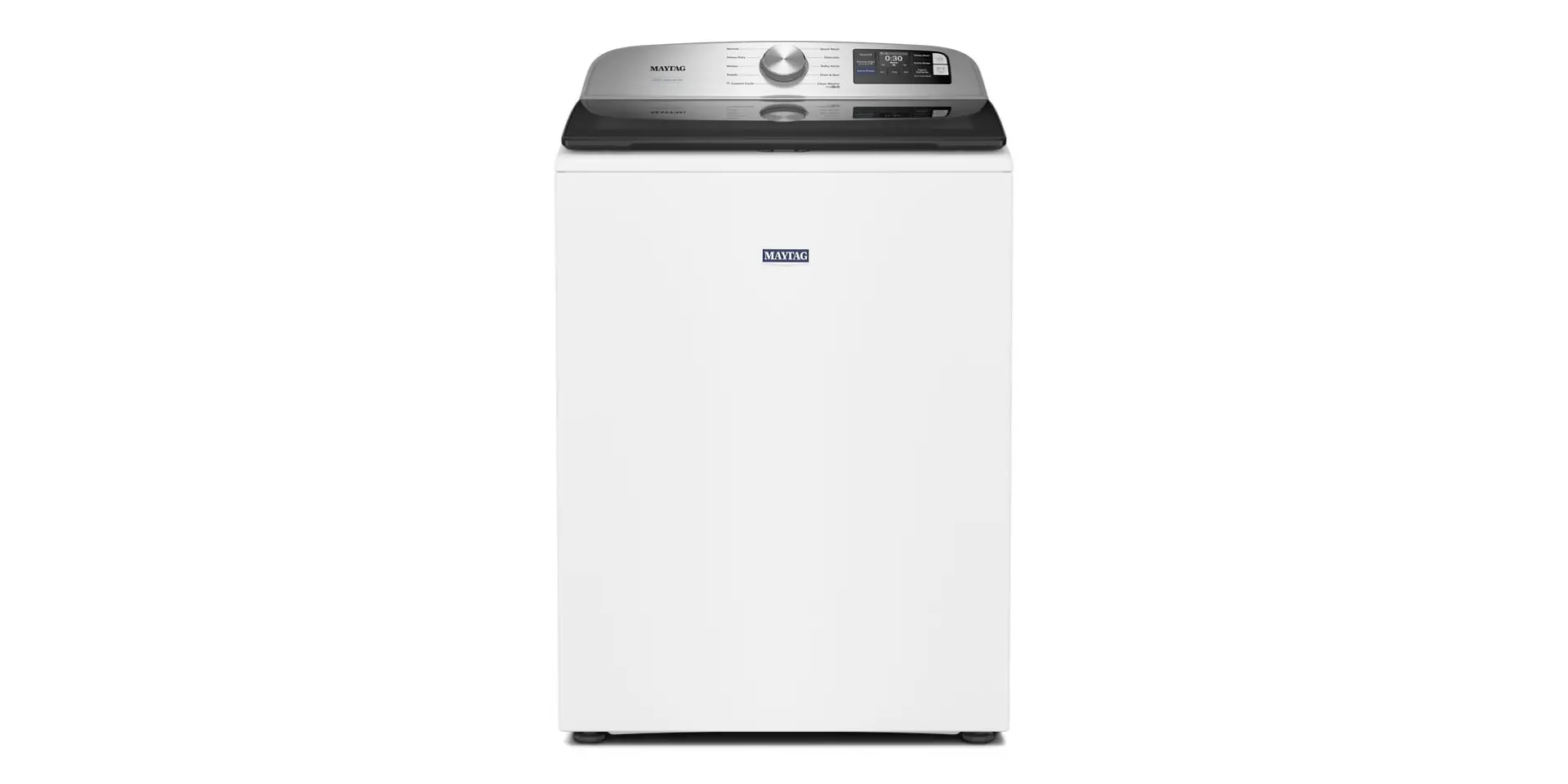 MTW6205RW Maytag 5.2 Cu Ft Top Load Washer with Agitator - White-1