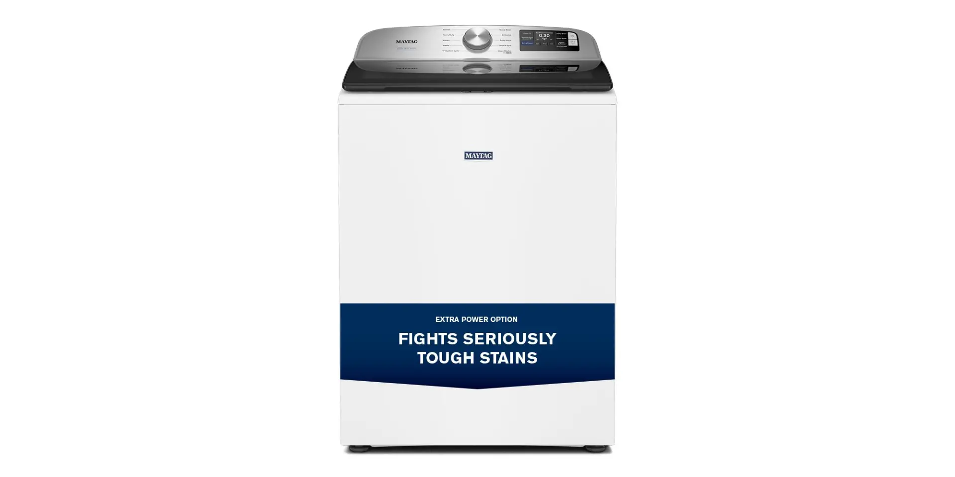 MTW6205RW Maytag 5.2 Cu Ft Top Load Washer with Agitator - White-2
