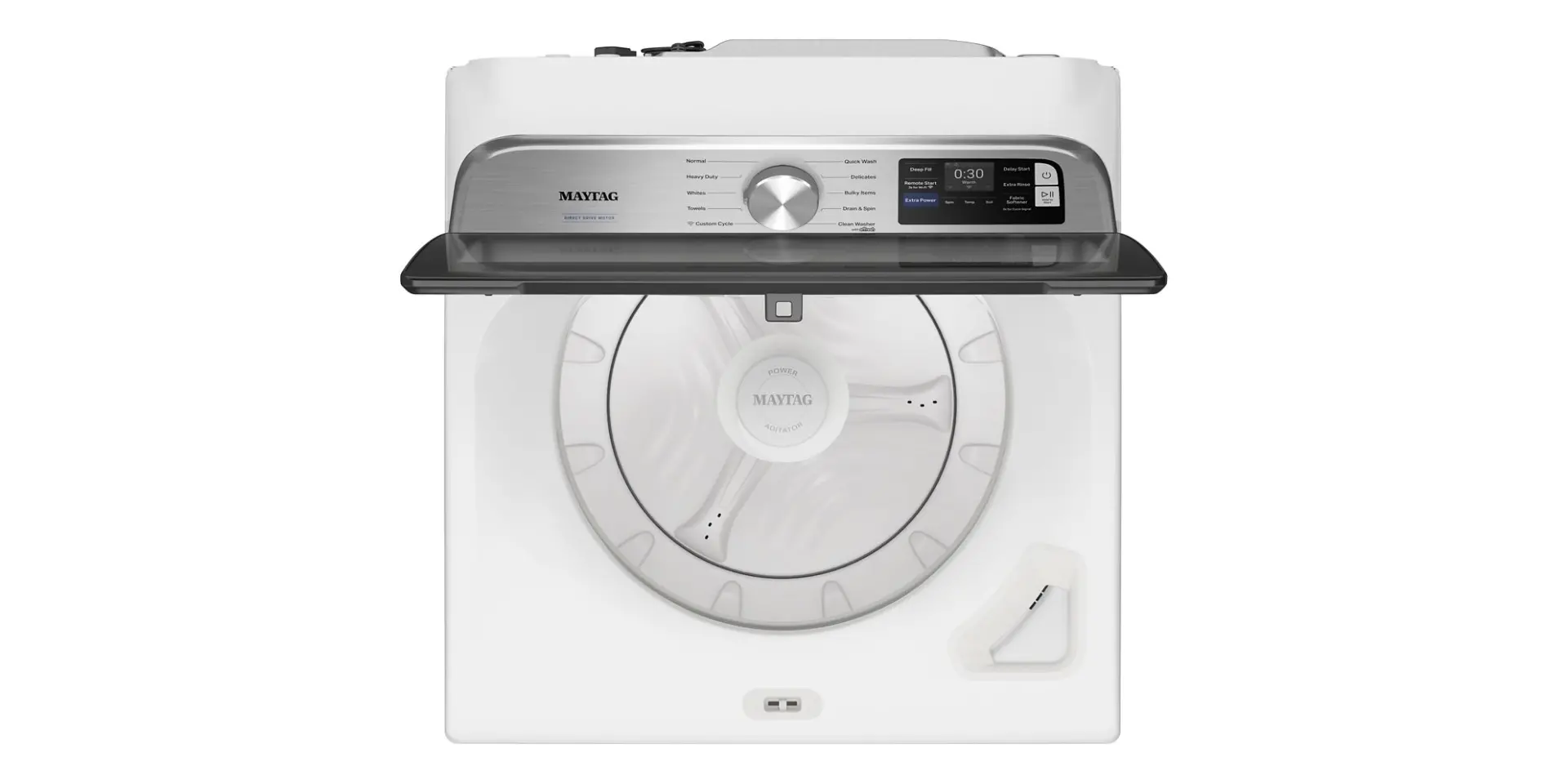 MTW6205RW Maytag 5.2 Cu Ft Top Load Washer with Agitator - White-9