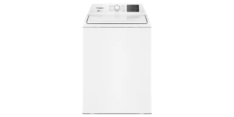 Whirlpool 4.3 Cu Ft Top Load Washer with Removable Agitator - White