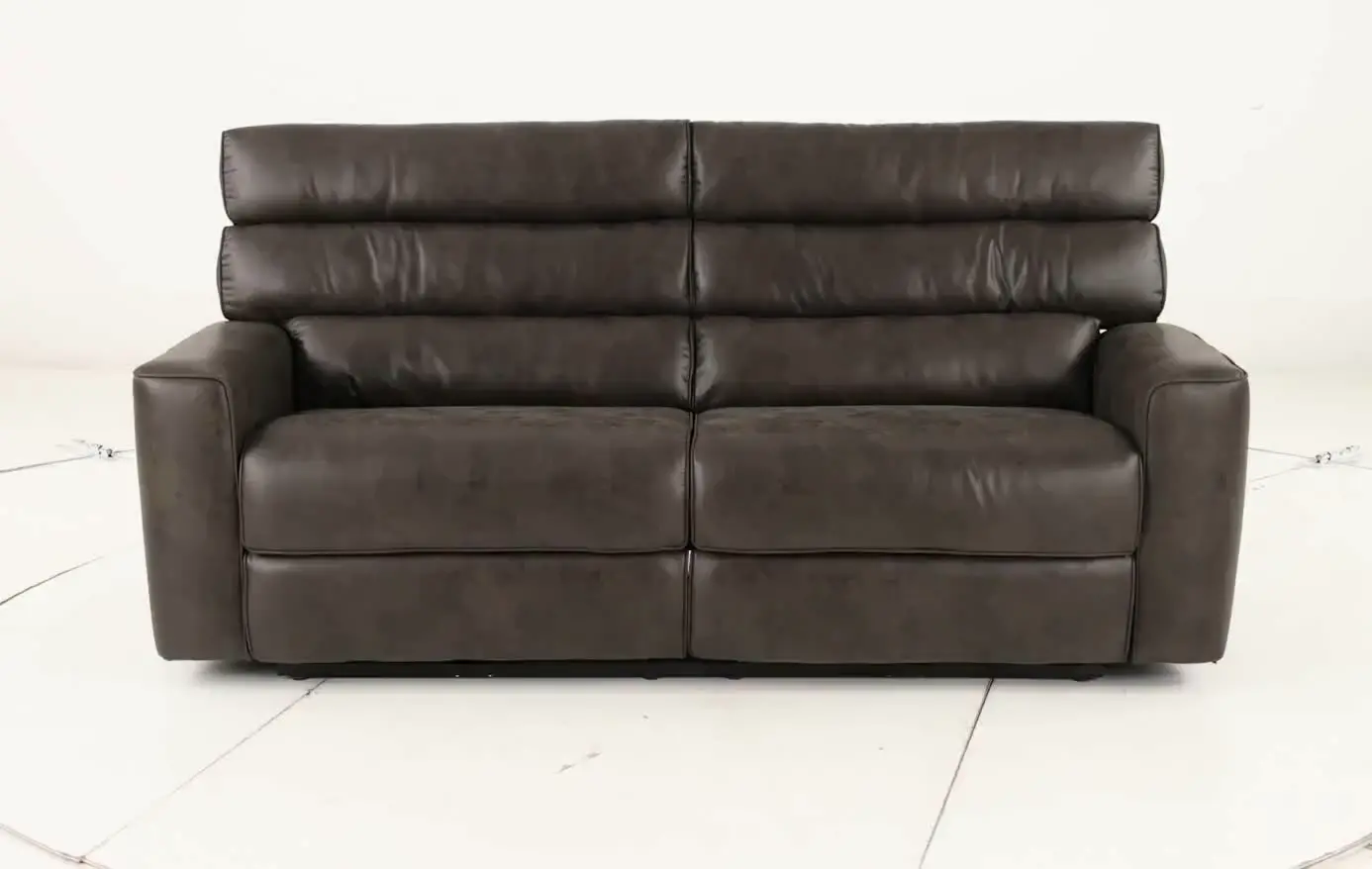 Killian Dark Brown Power Reclining Sofa-14
