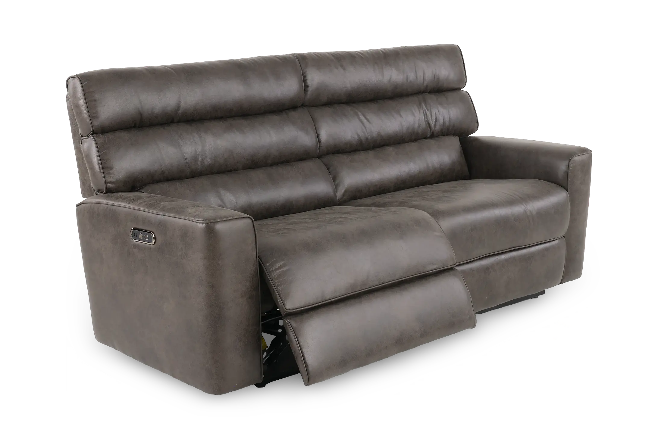 Killian Dark Brown Power Reclining Sofa-5