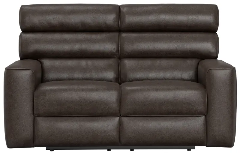 Killian Dark Brown Power Reclining Loveseat