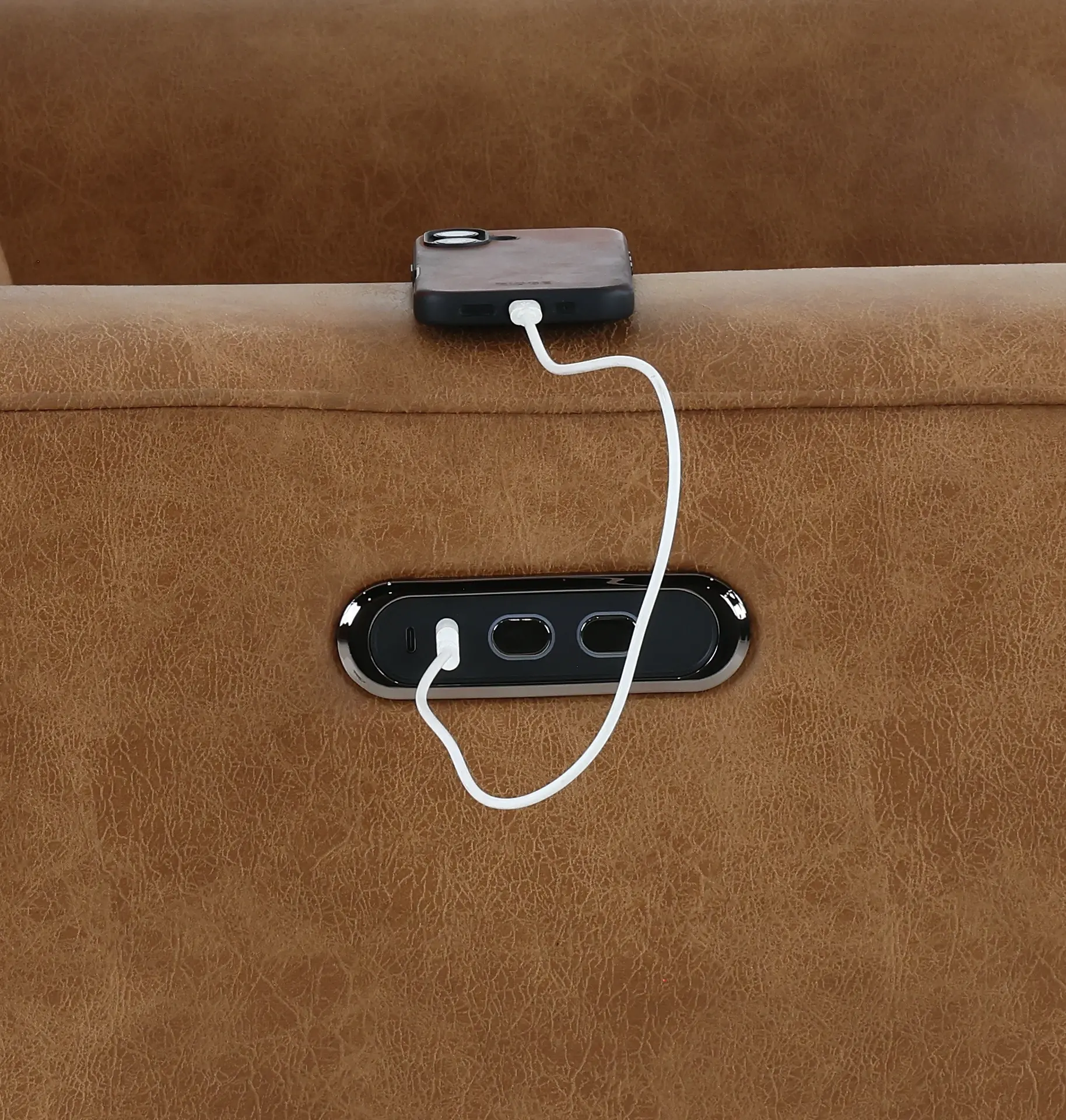 Killian Saddle Brown Power Recliner-8
