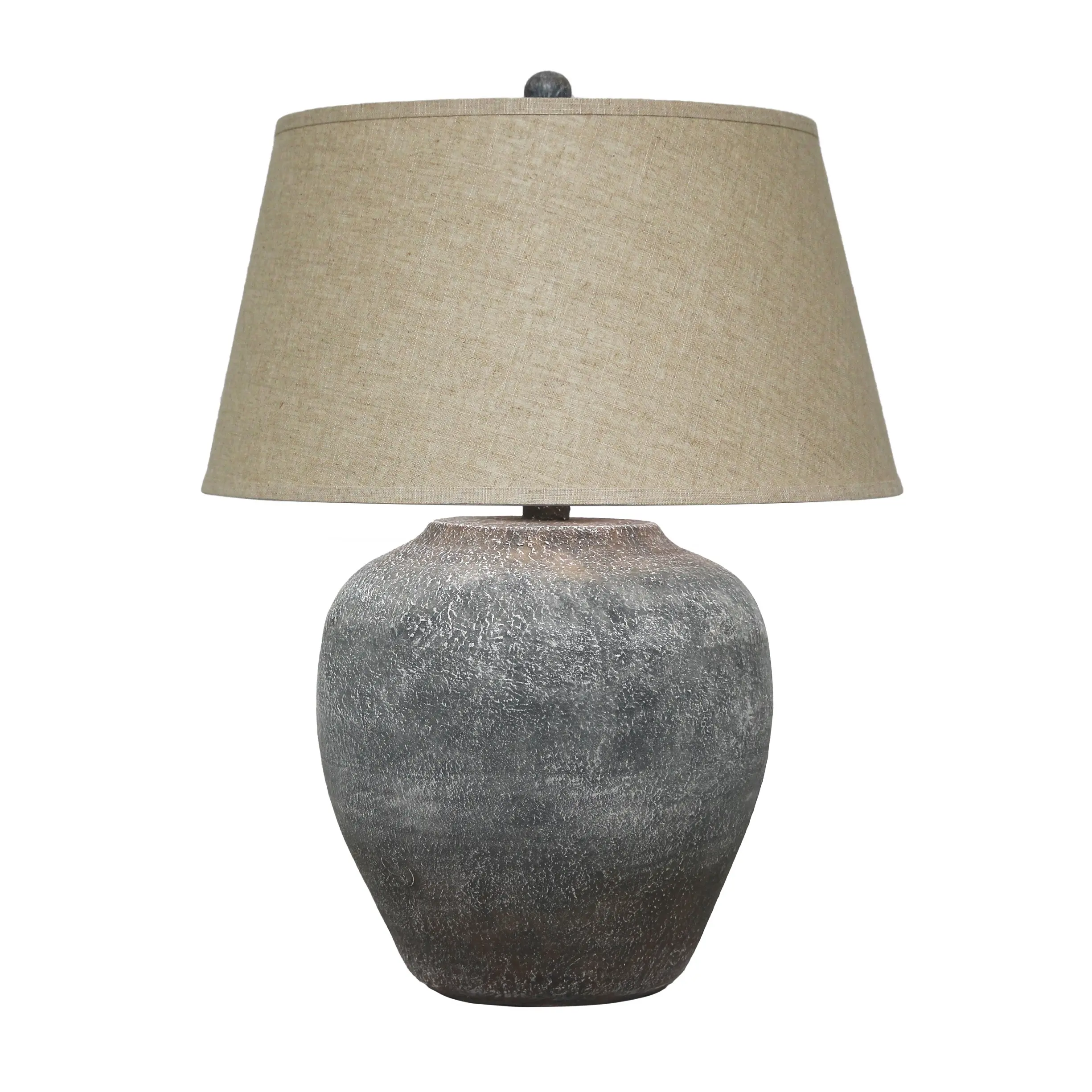 H6746GRF Gray Rust Frost Table Lamp-1