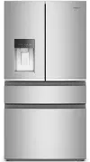 WRMC5036RZ Whirlpool 22 Cu Ft French Door 4-Door Refrigerator - Counter Depth Stainless Steel