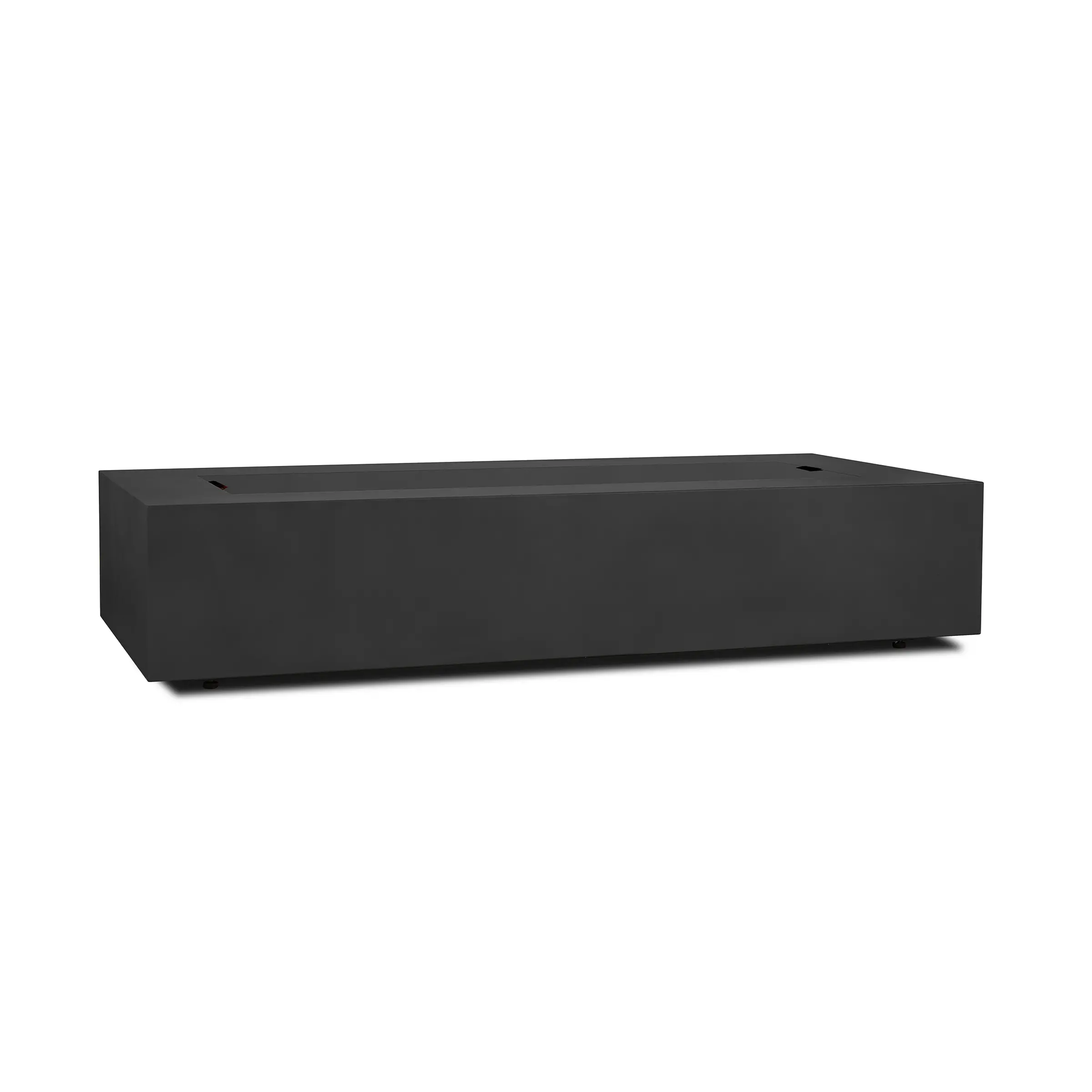 C9814LP-BLK Aegean 70 Rectangle Gas Fire Pit Table in Black-6