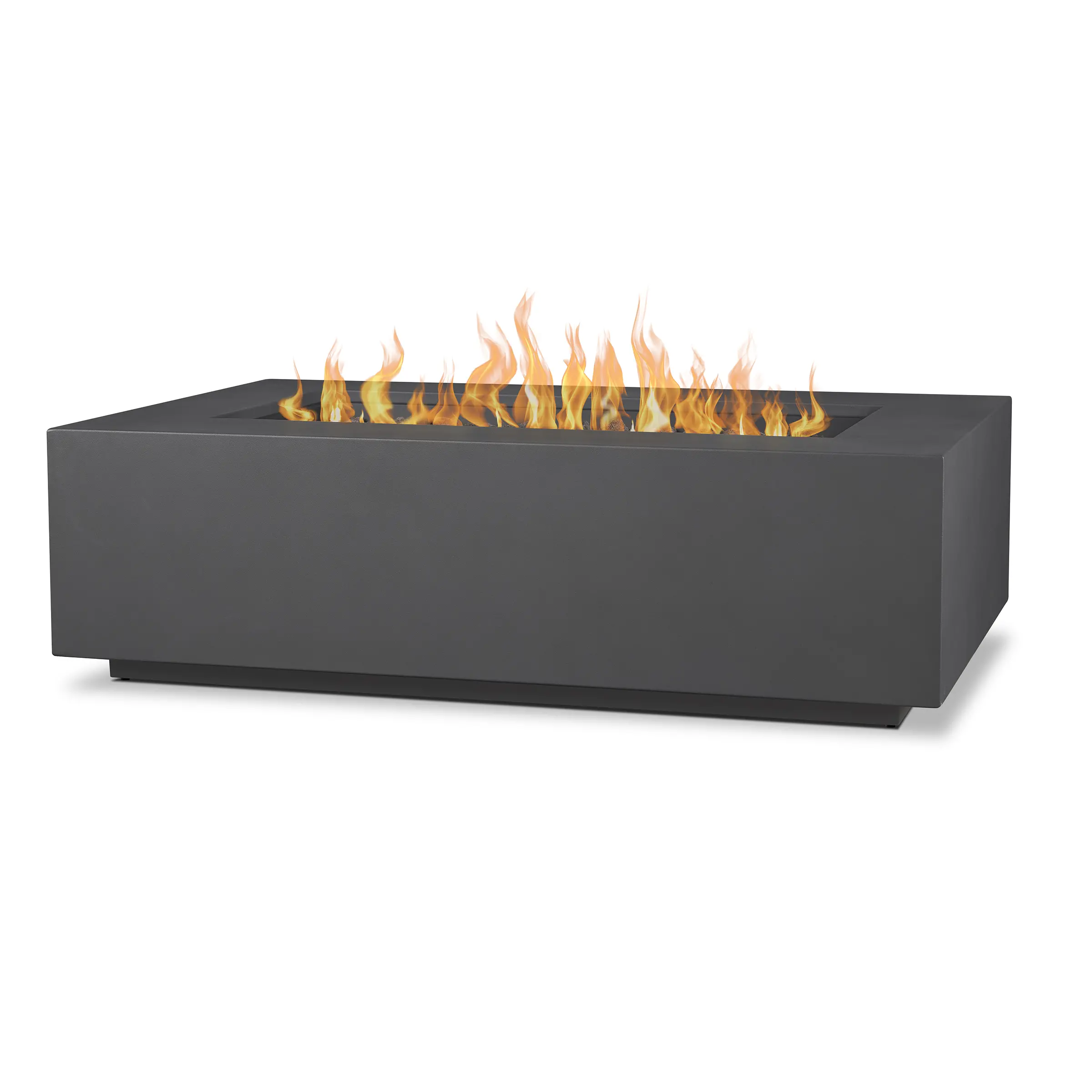 C9813LP-WSLT Aegean 50 Rectangle Gas Fire Pit Table in Weathered Slate-1