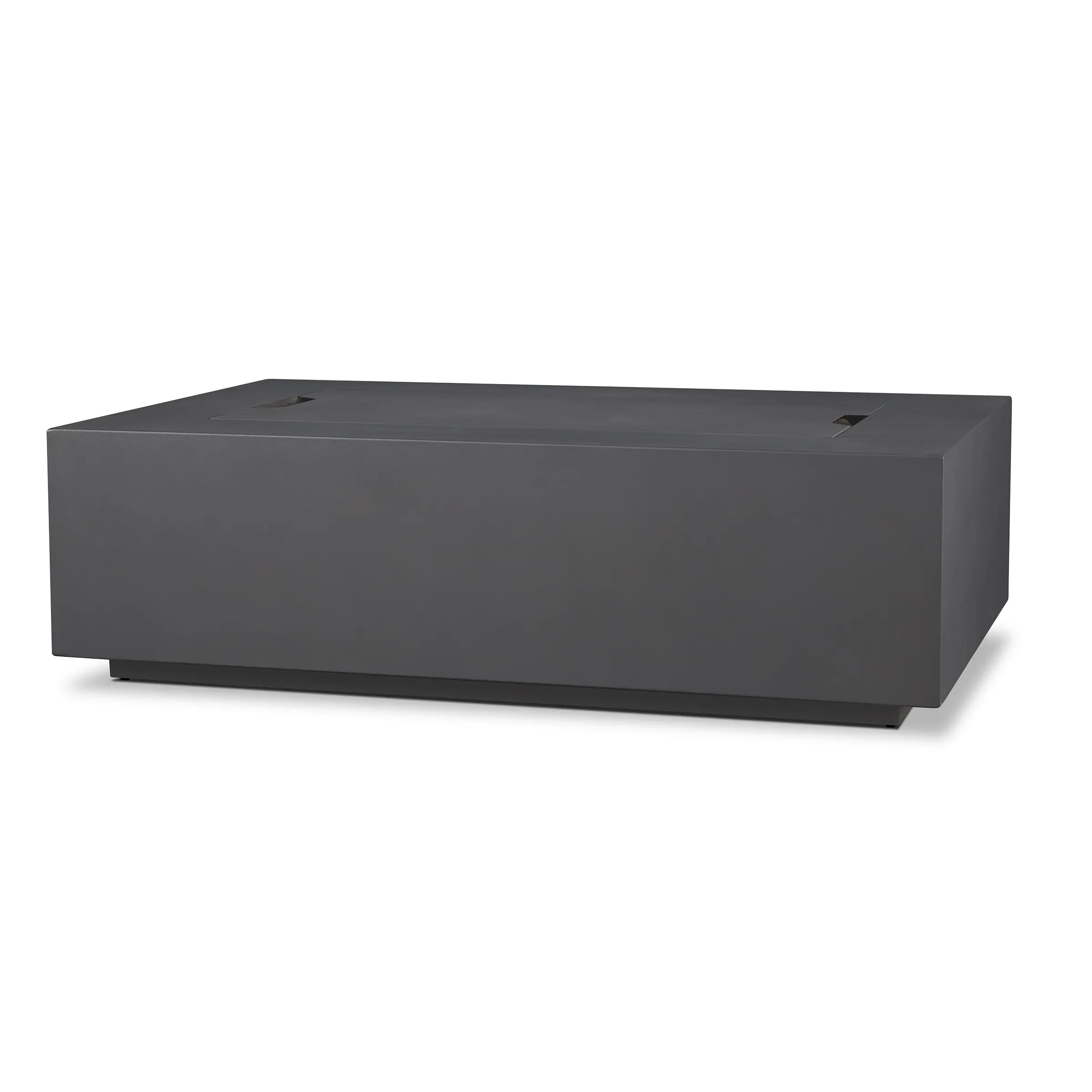 C9813LP-WSLT Aegean 50 Rectangle Gas Fire Pit Table in Weathered Slate-9