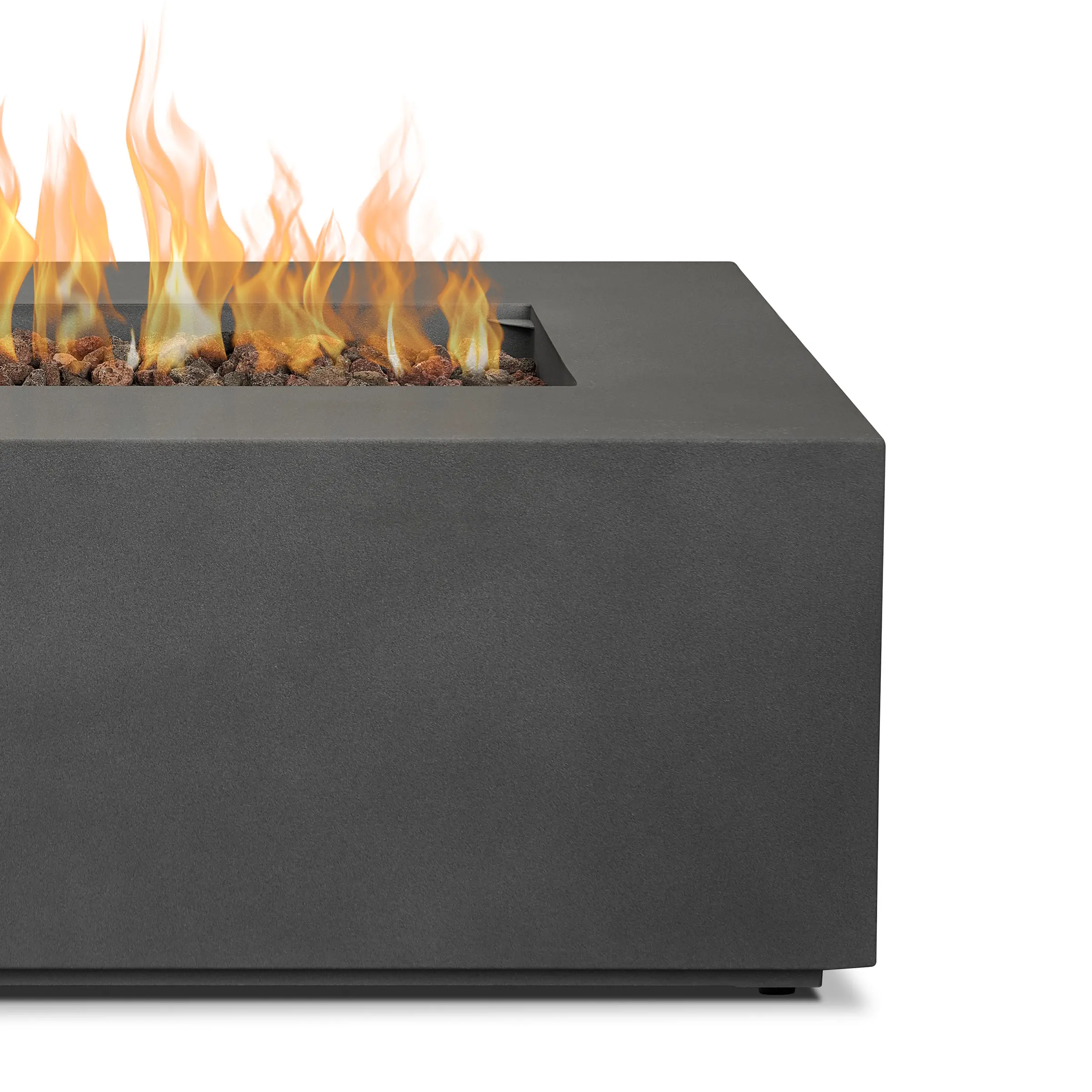 C9811LP-WSLT Aegean 42 Rectangle Gas Fire Pit Table in Weathered Slate-10