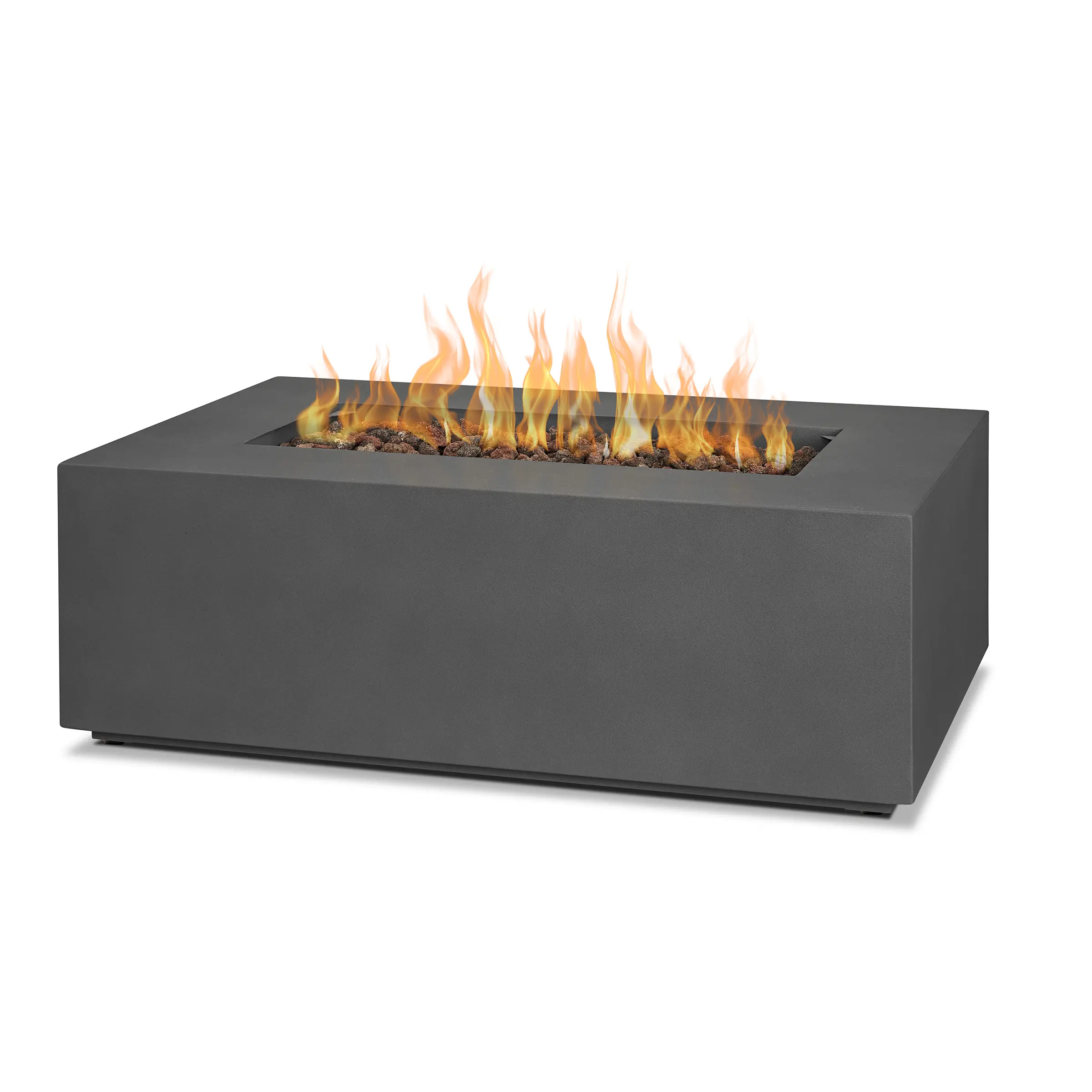 C9811LP-WSLT Aegean 42 Rectangle Gas Fire Pit Table in Weathered Slate-1
