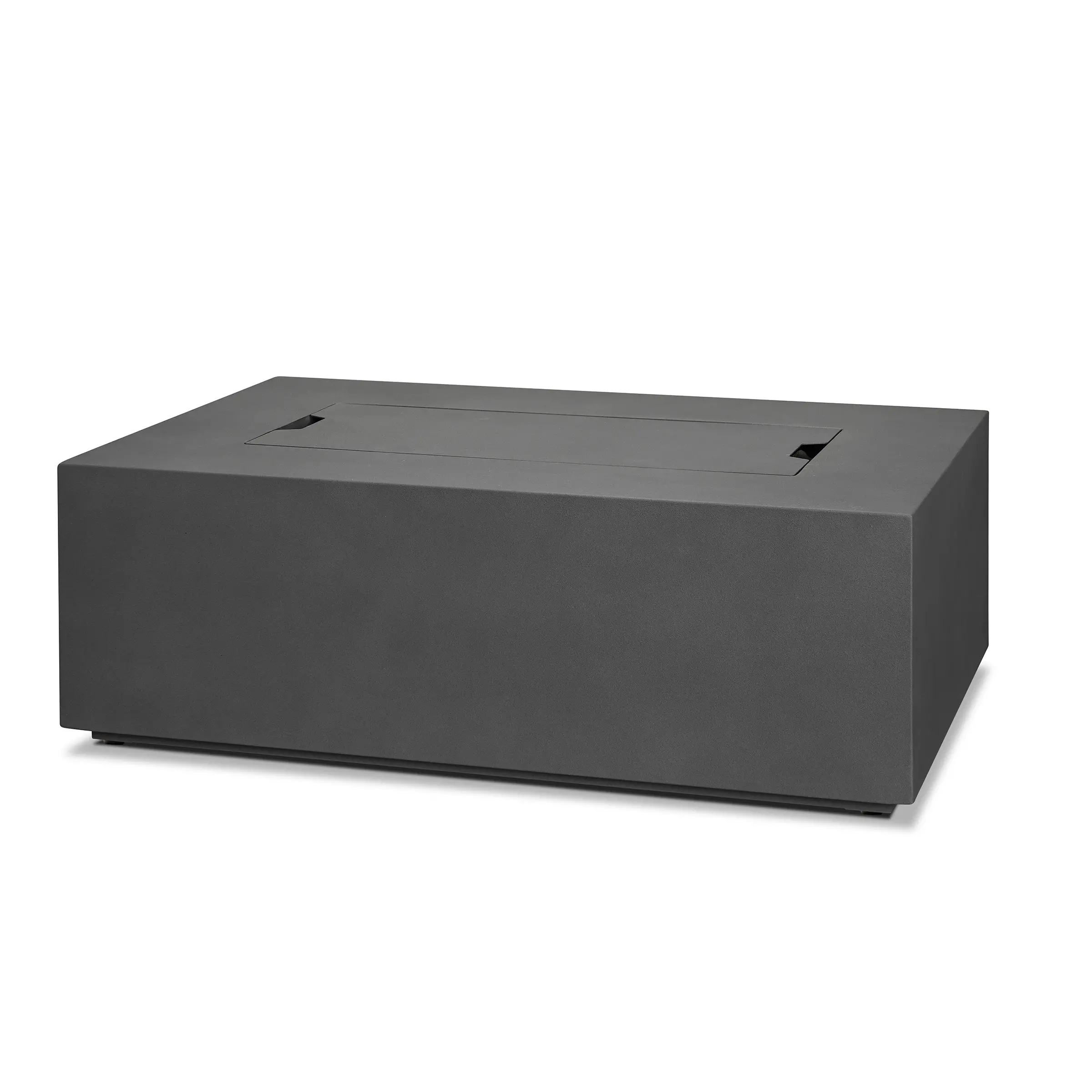 C9811LP-WSLT Aegean 42 Rectangle Gas Fire Pit Table in Weathered Slate-9