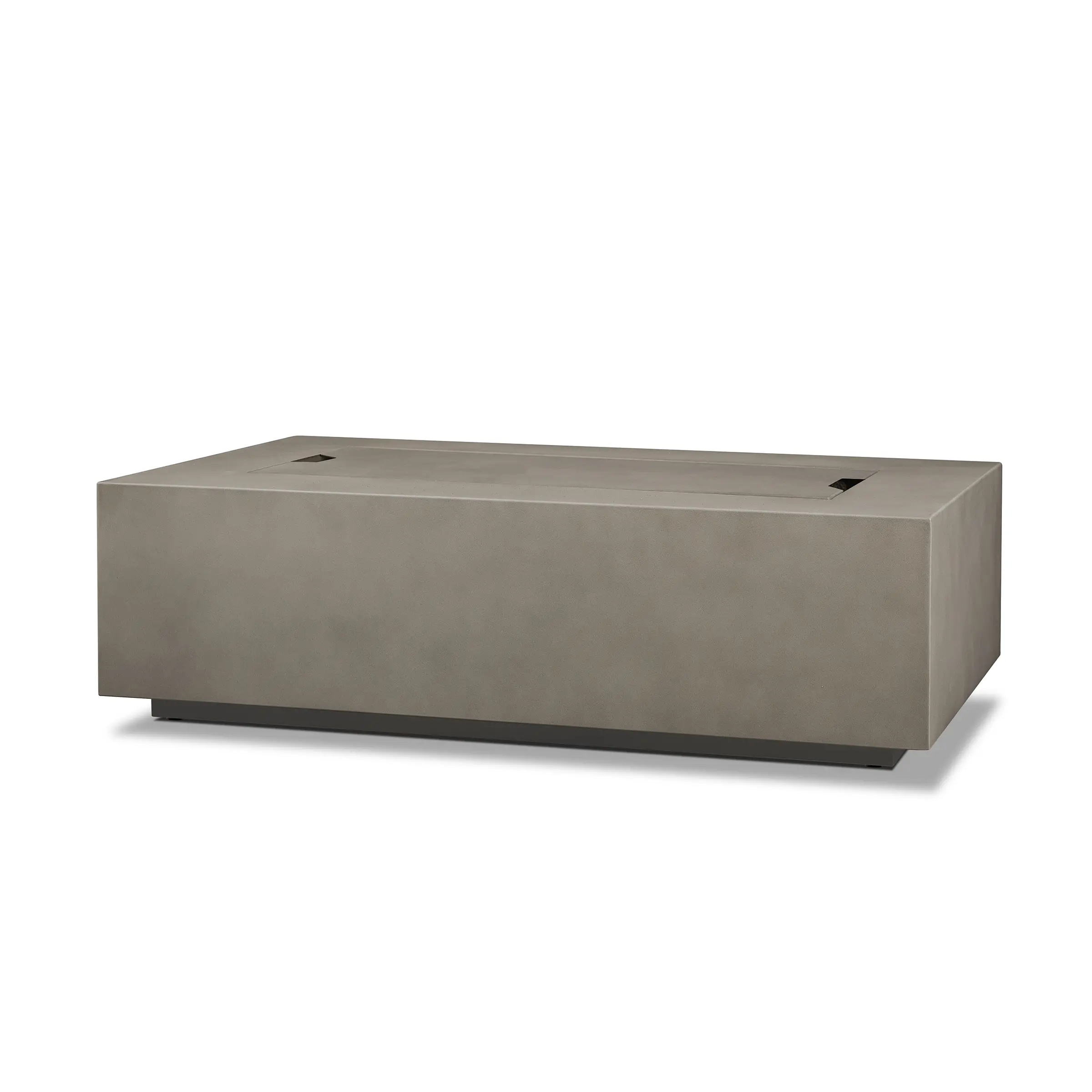 C9813LP-MGRY Aegean Mist Gray 50 Rectangle Gas Fire Pit Table-5