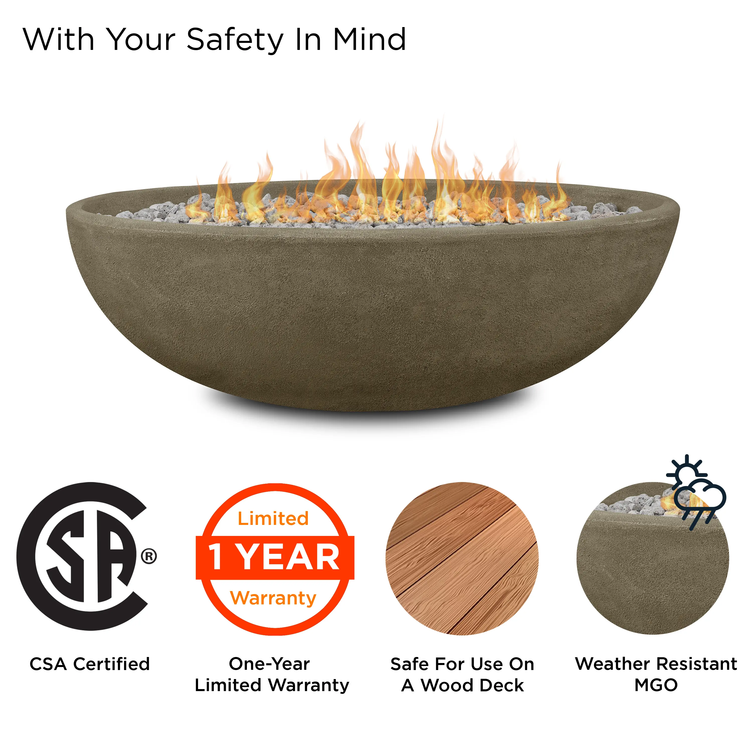 590LP-GLG Riverside 48 Oval Concrete Propane Fire Pit in Glacier Gray-4