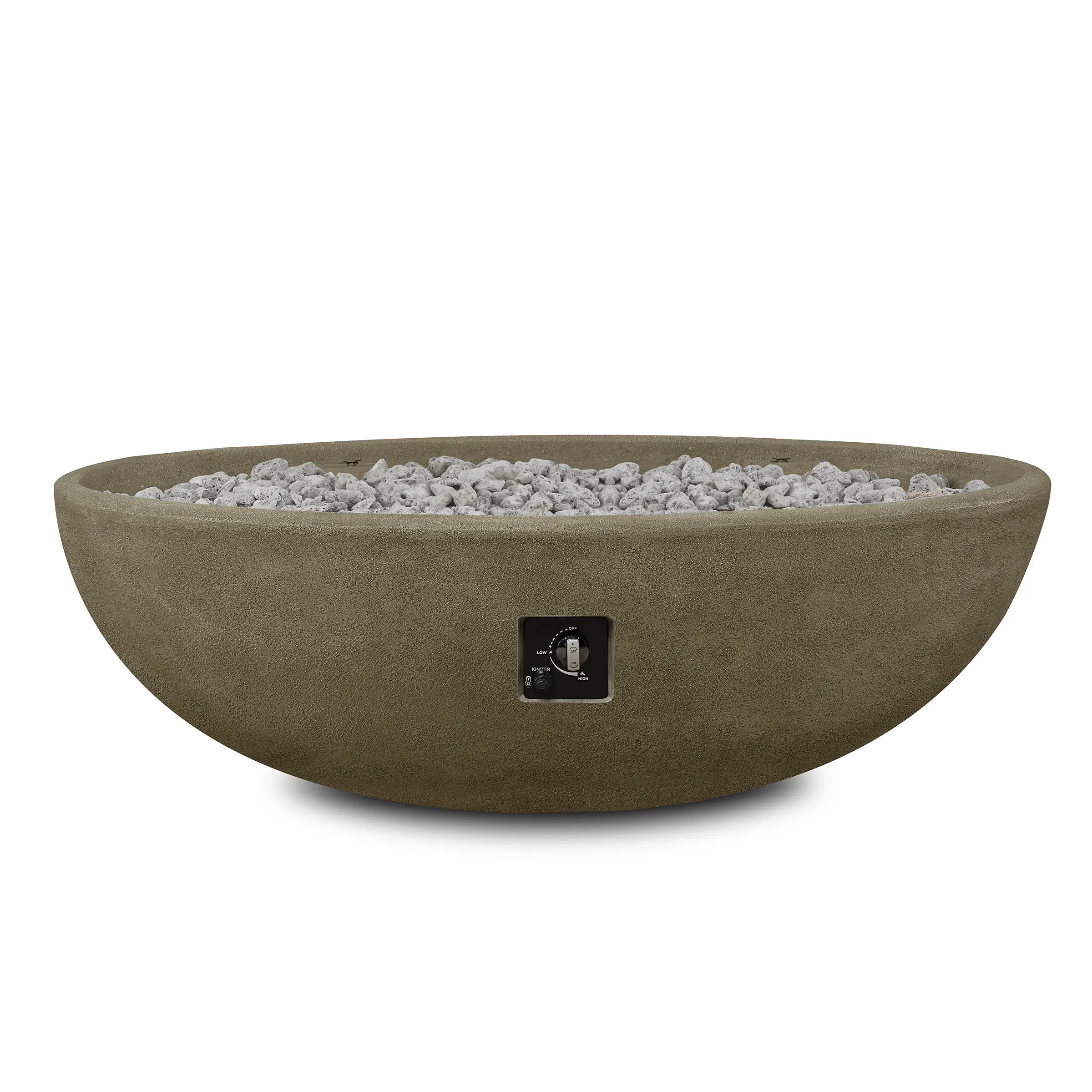 590LP-GLG Riverside 48 Oval Concrete Propane Fire Pit in Glacier Gray-7