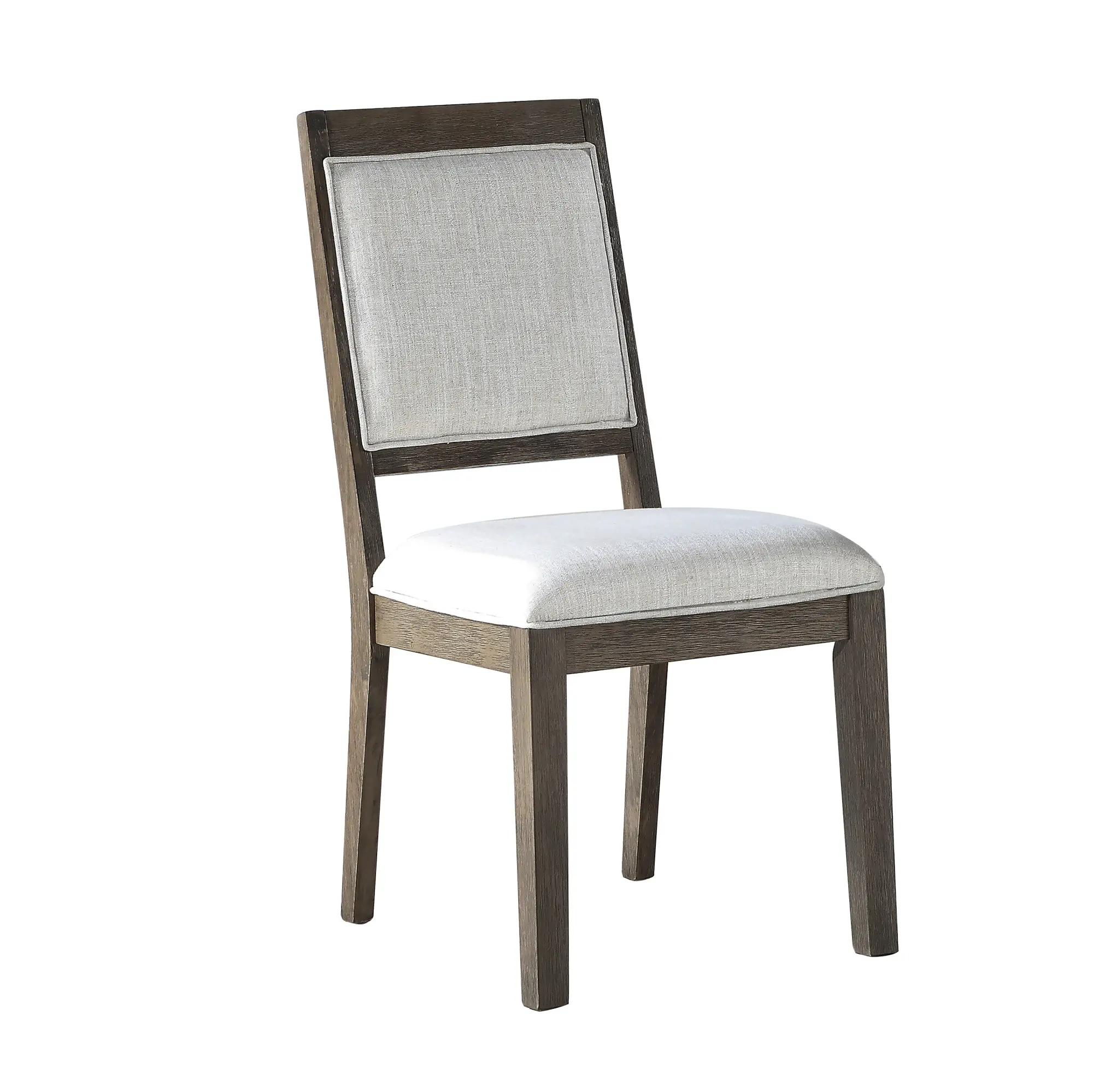 Molly Washed Gray Dining Chair-1