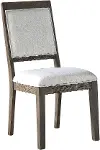 Molly Washed Gray Dining Chair