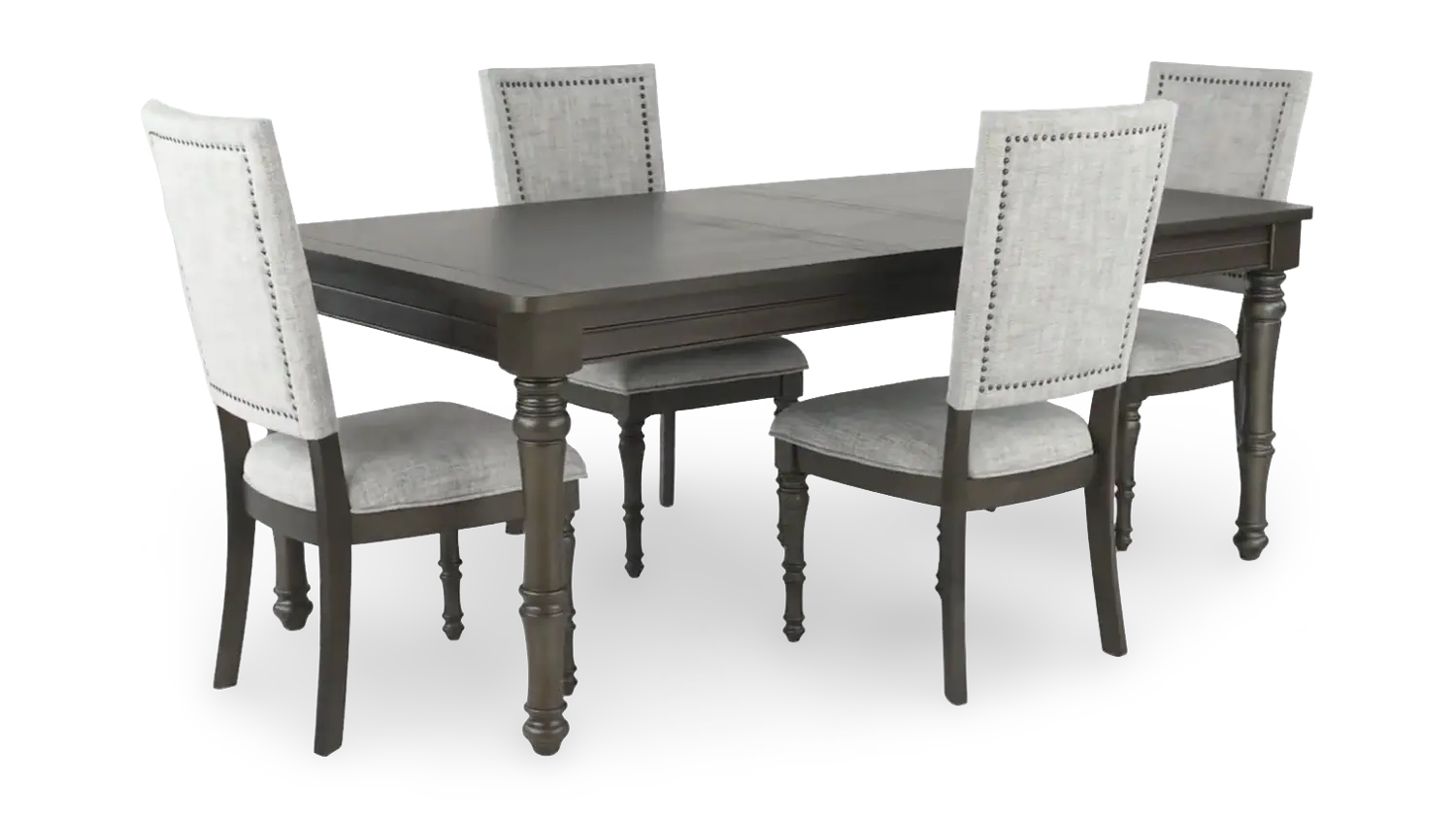 Linnett Gray 5 Piece Dining Set-1