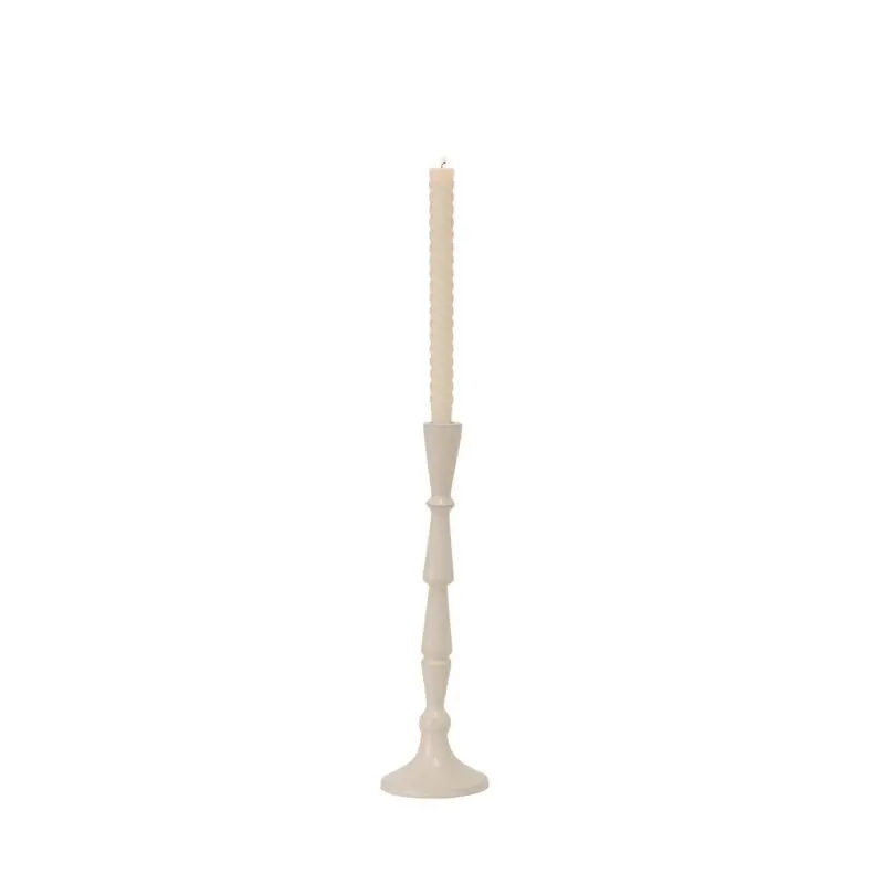 14 White Candy-Coated Candleholder-1