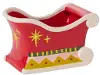 Red Sleigh Planter