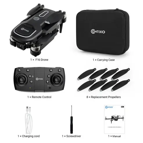 Contixo F16 FPV Drone with 1080P HD Camera, Wi-Fi-9