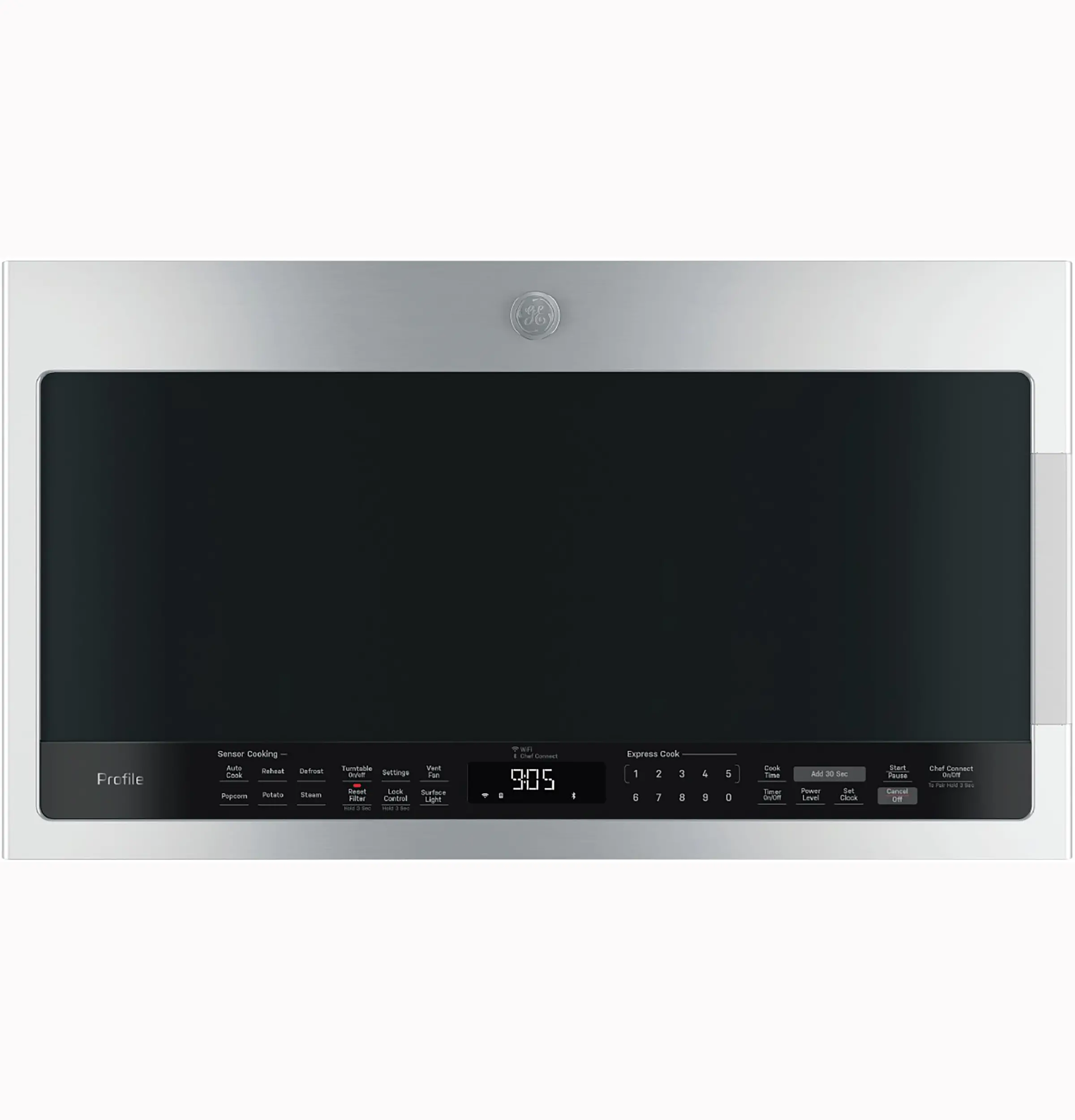 PVM9005RYSS GE Profile 2.1 Cu Ft Over-The-Range Microwave - Stainless Steel-1