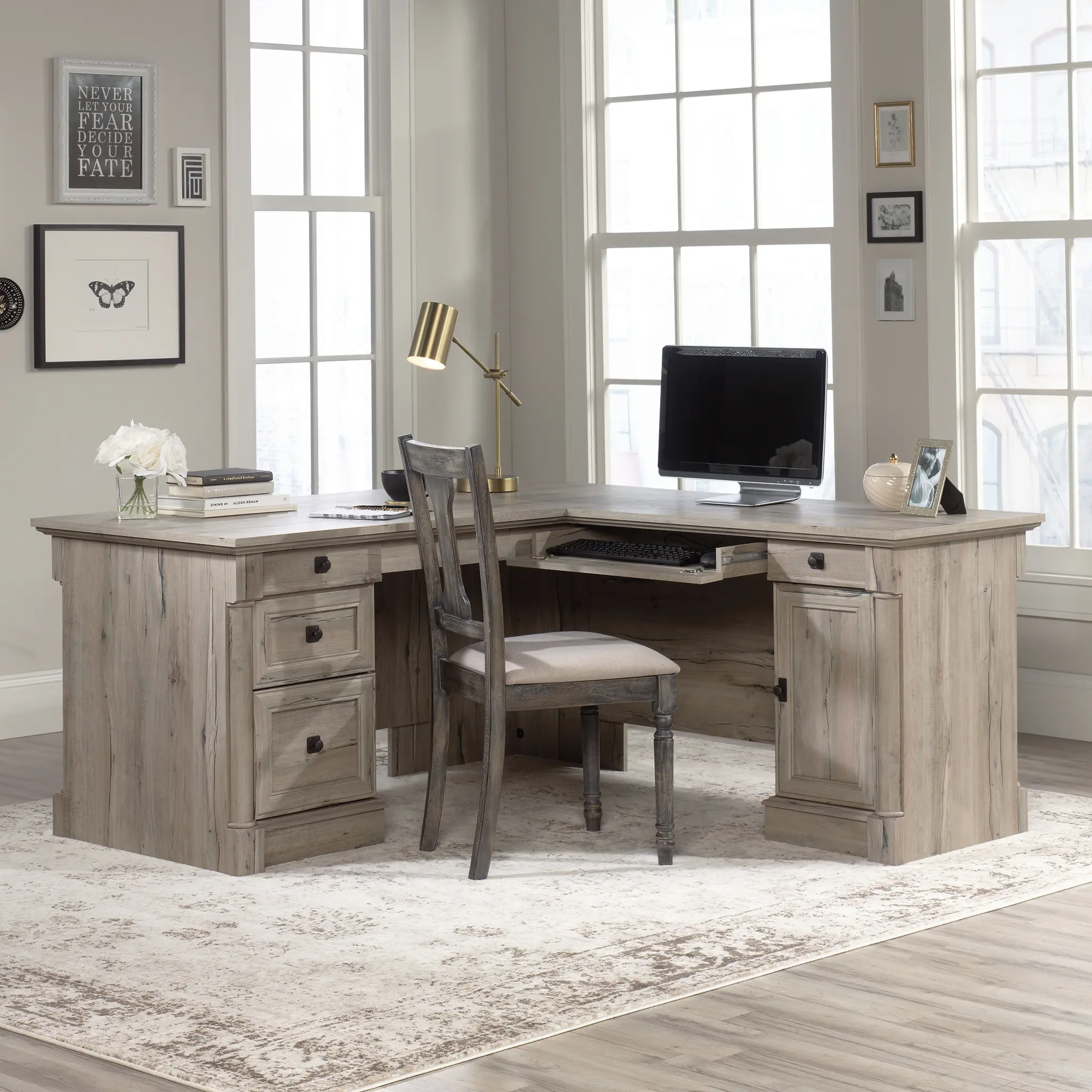 Palladia Gray L Desk-2